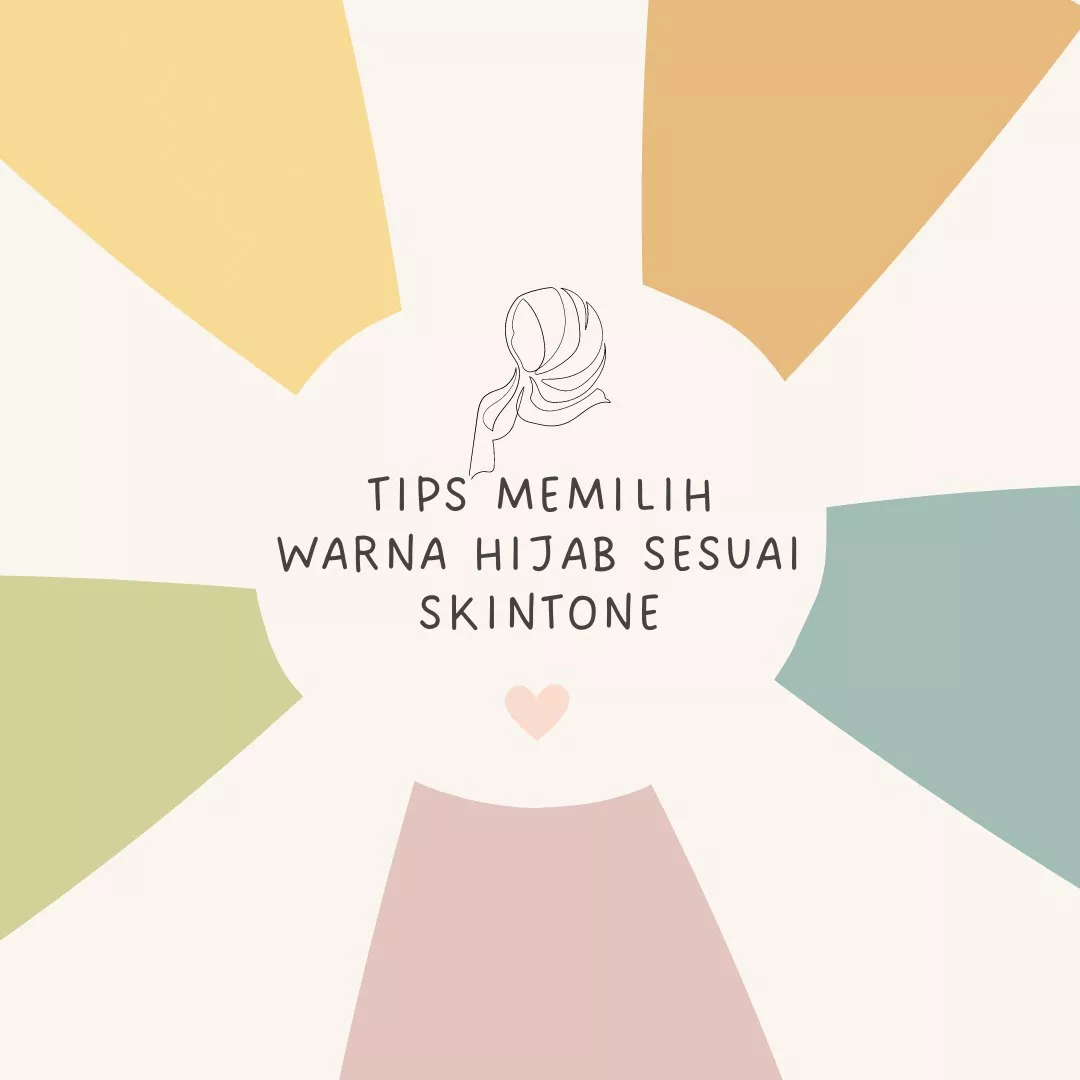 Tips Memilih Warna Hijab Sesuai Skintone 🦋 | Galeri Diposting Oleh Rose ...