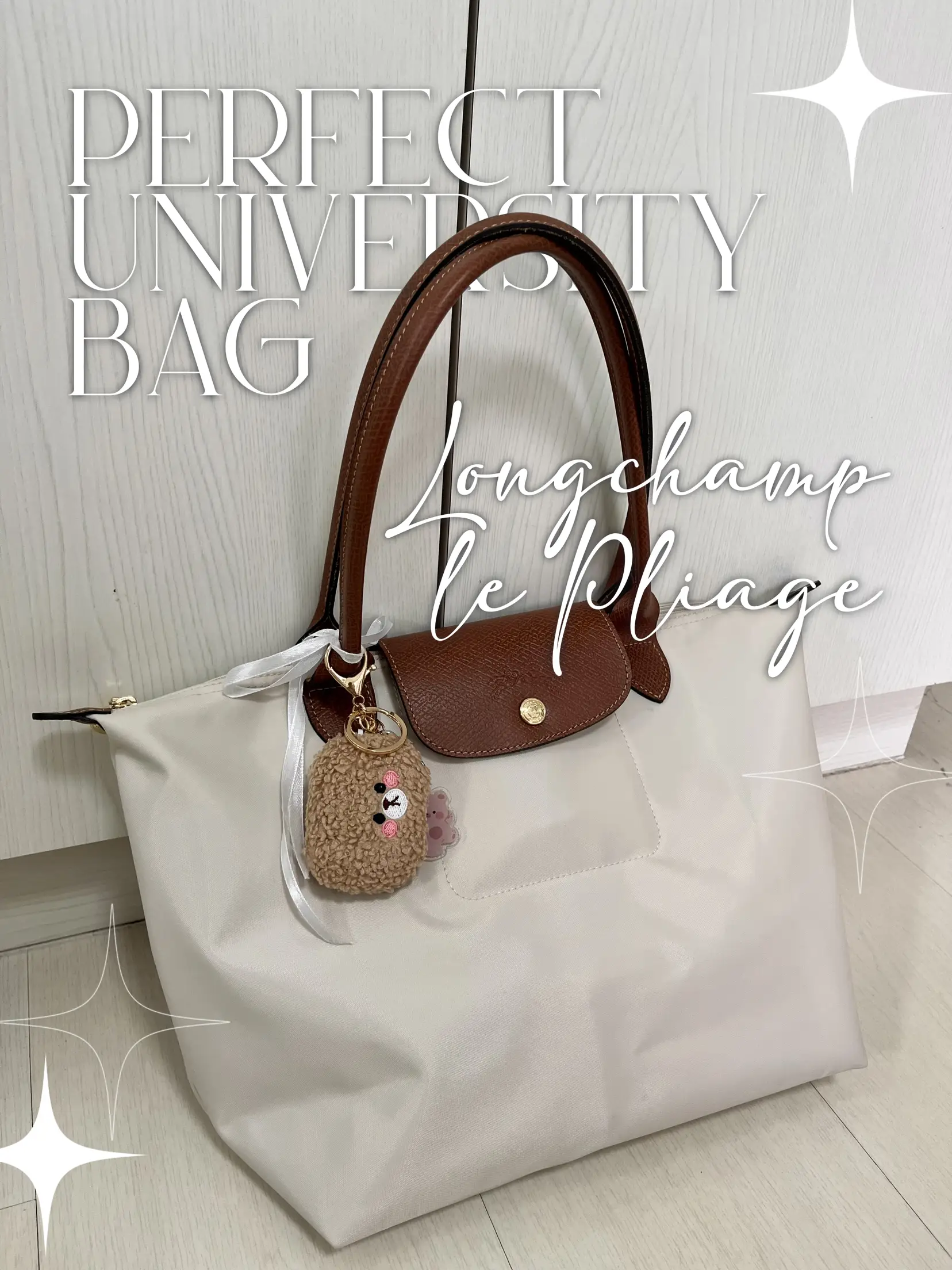 perfect size for daily bag 🫶🏻 #unboxingbag #longchamplepliage