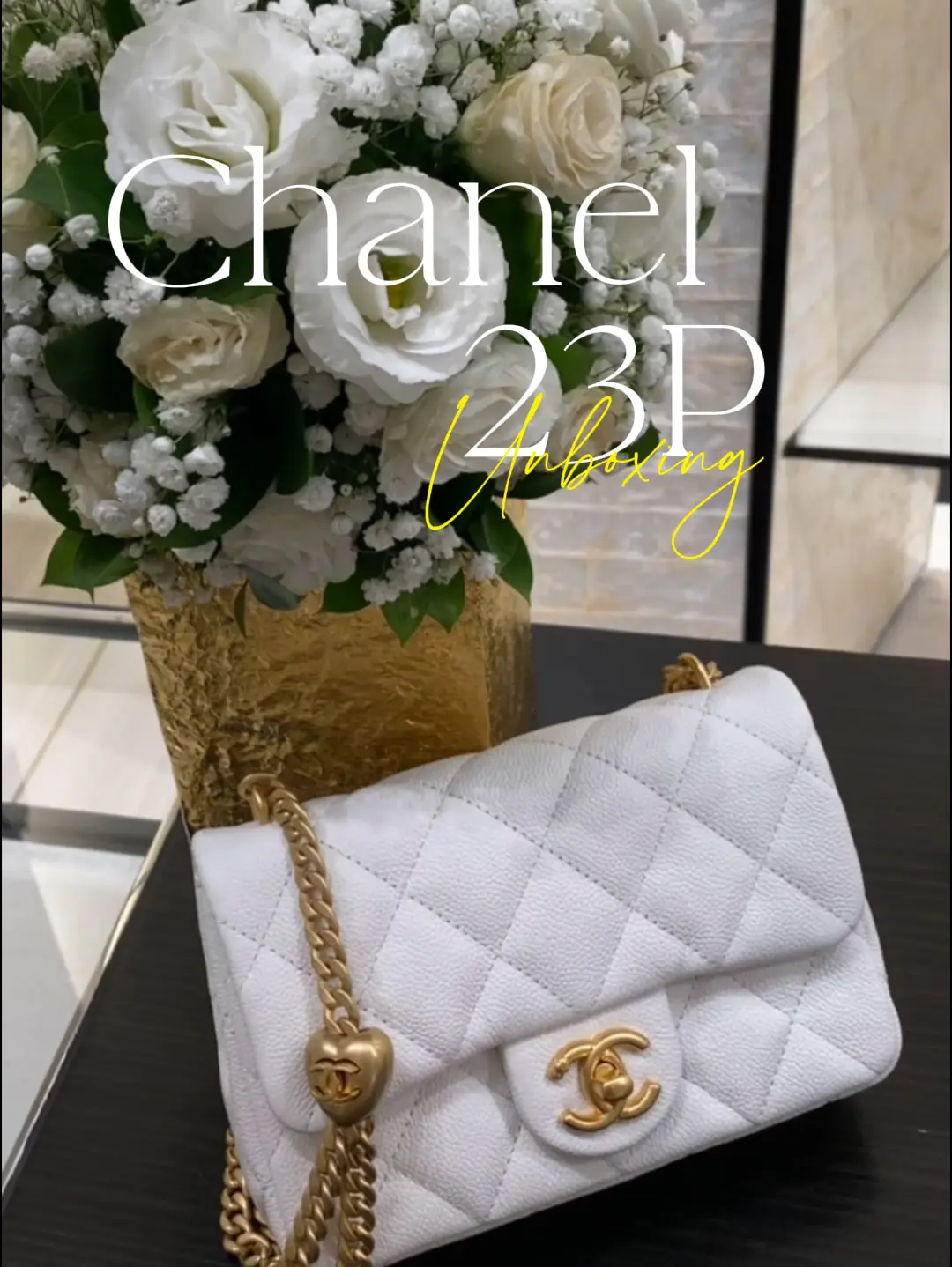 Chanel 23P Bag Unboxing, Video published by etherealpeonies