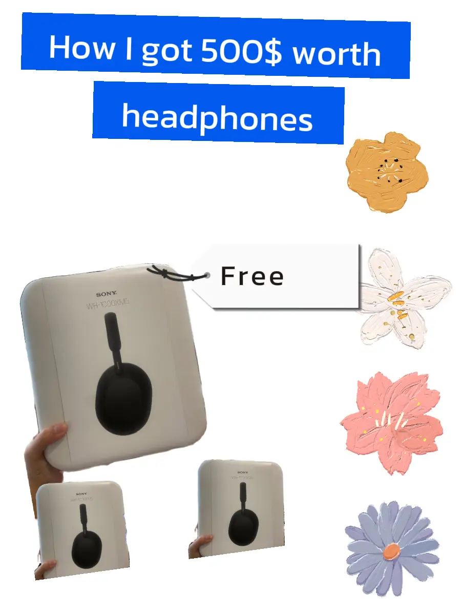 Get discount free headphones