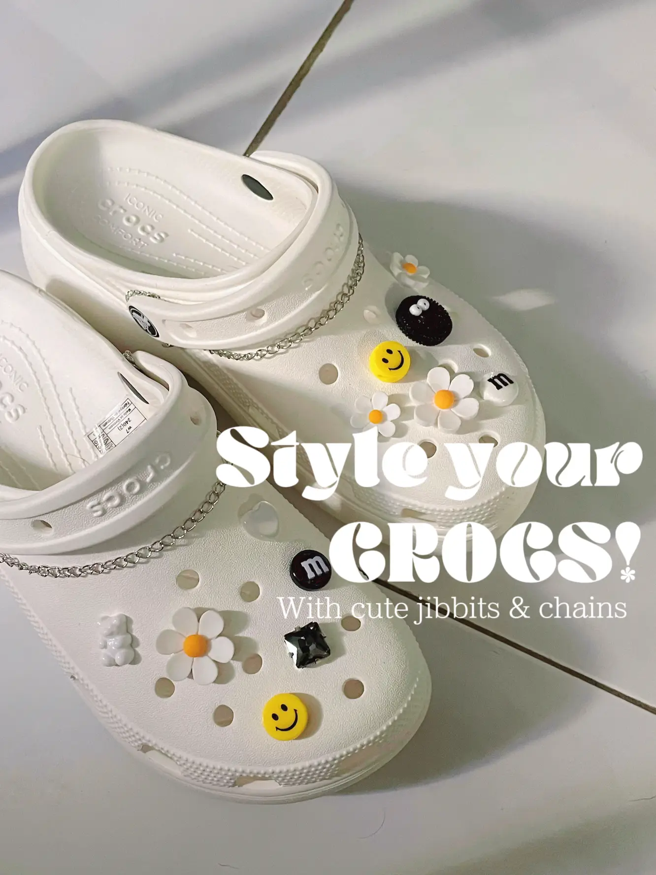 10 DIY CROCS Charm Black Back Buttons Make Your Own Shoe Fast