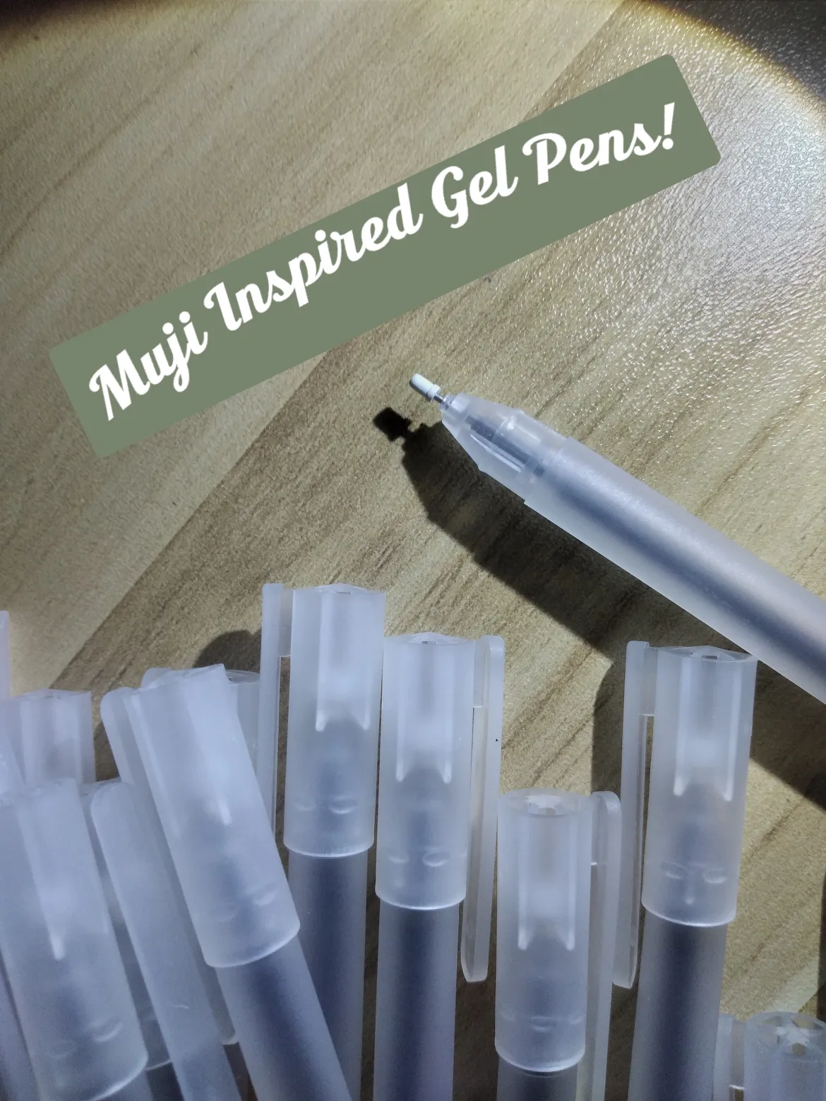 Muji Inspired Gel Pens!, Gallery posted by jrrdgzmn