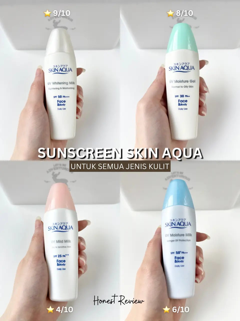 Bingung milih sunscreen skin aqua Galeri diposting oleh arin