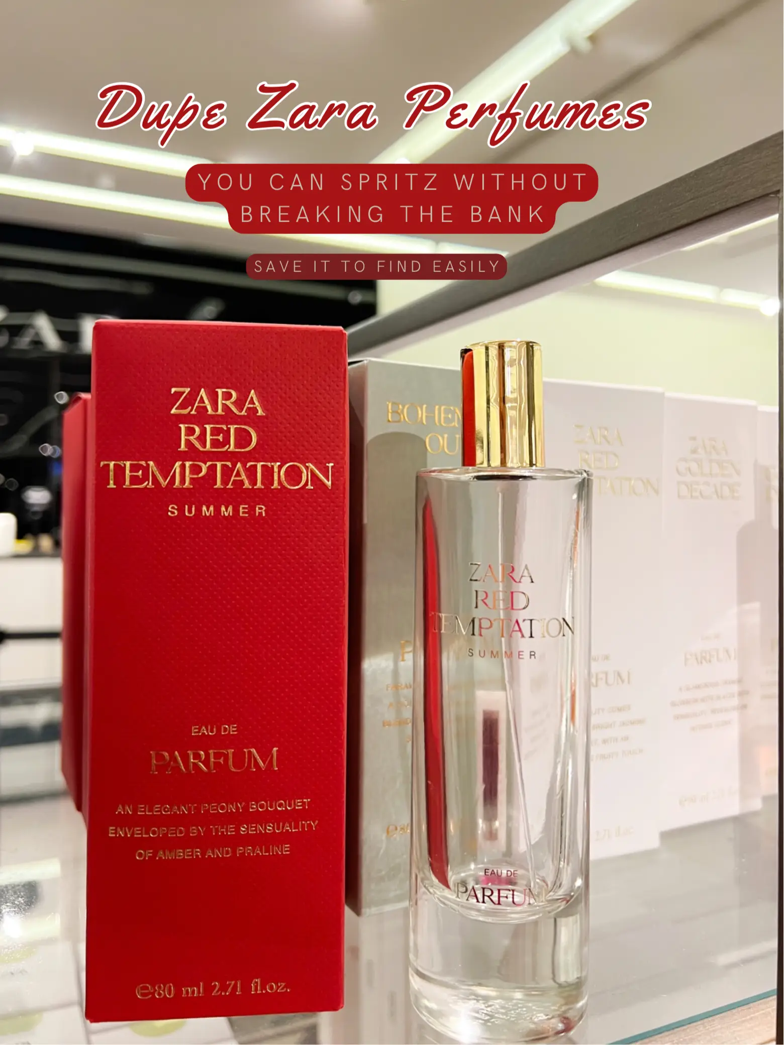5 Zara Perfumes That Are Dupes Of High-End Designer Perfumes