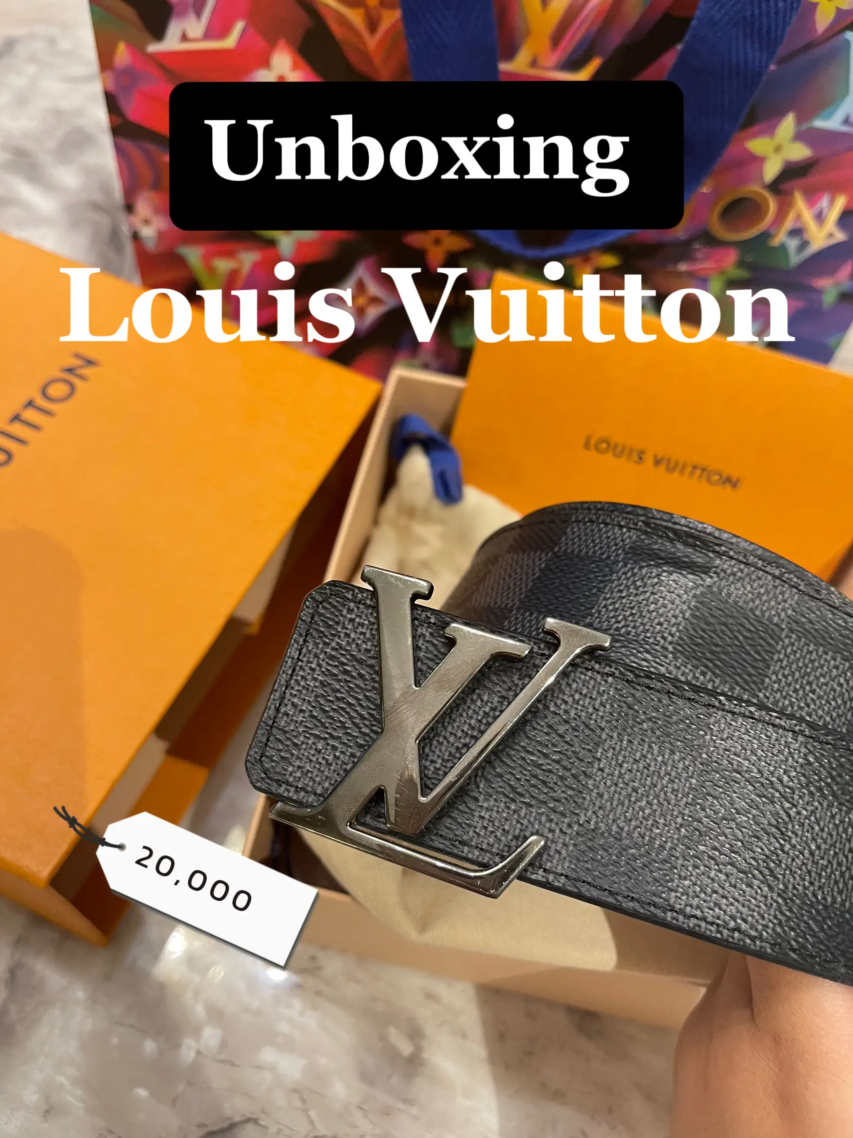 UNBOXING] Louis Vuitton Bandoulière Strap 
