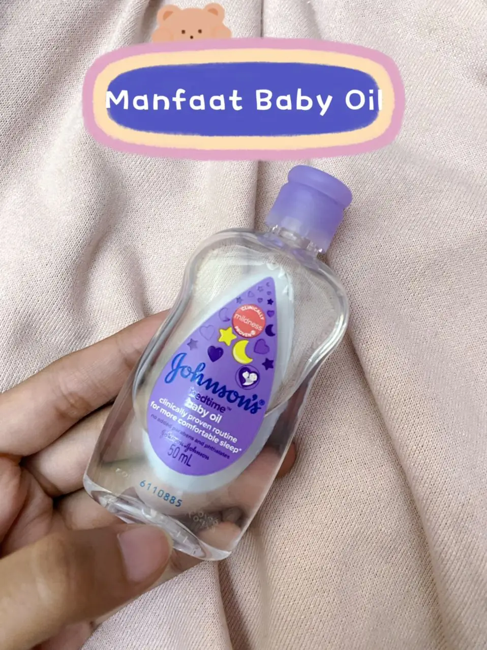 Kegunaan johnson's best sale baby bedtime oil