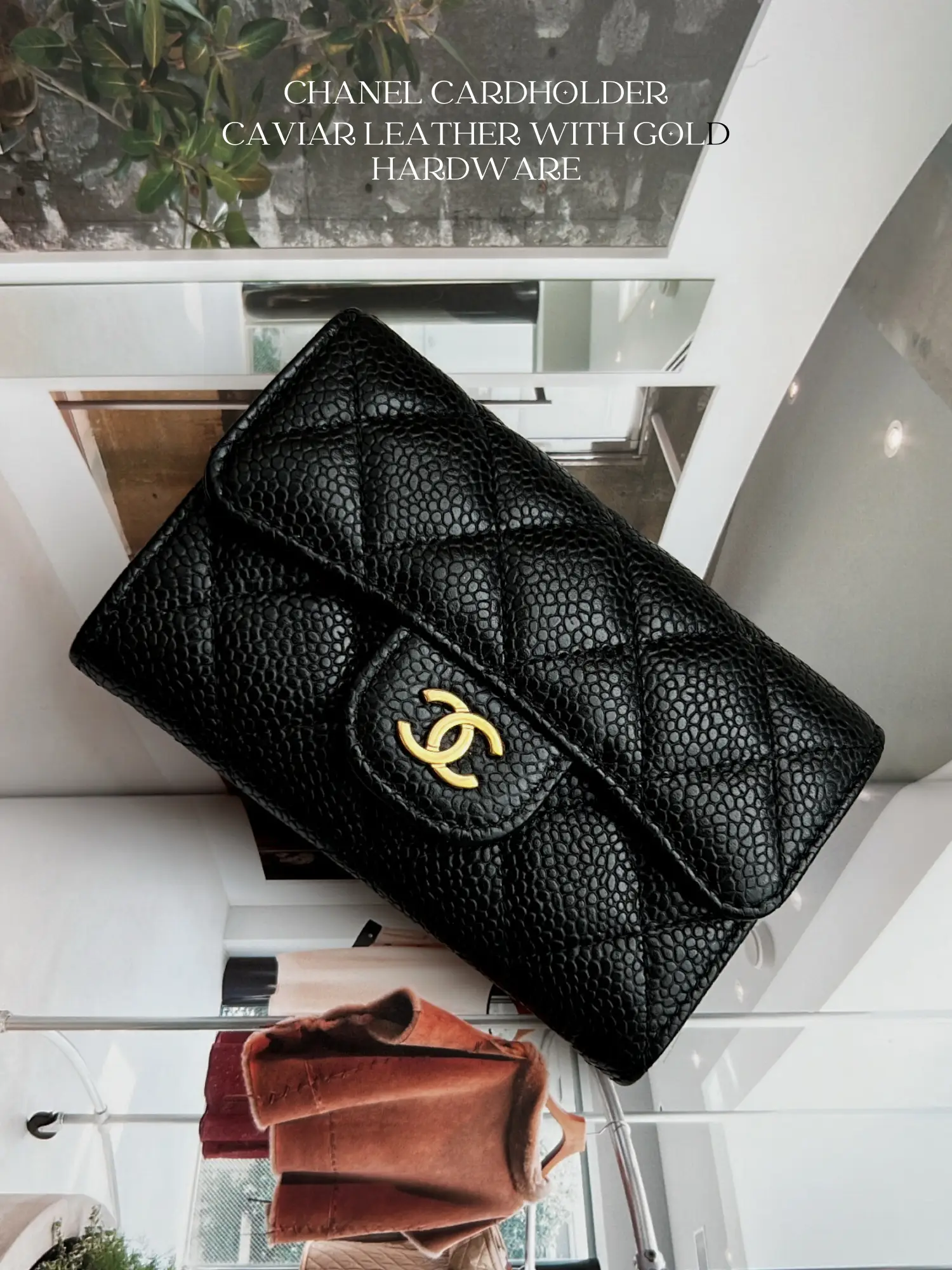 FWRD Renew Chanel Mini Matelasse Caviarskin Shoulder Bag in Black