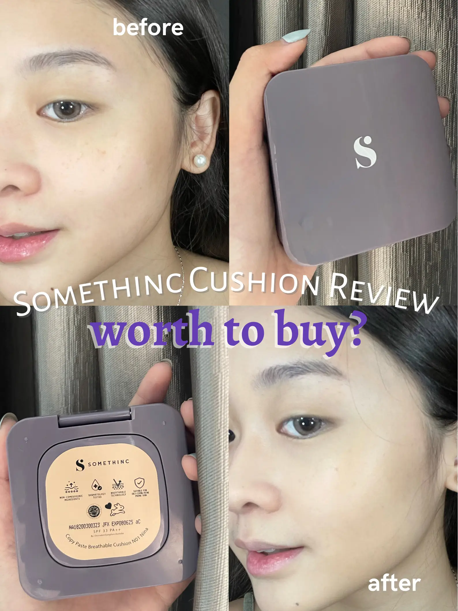 SOMETHINC CUSHION! COPY PASTE OR HOOMAN? 🔥🤔 | Galeri diposting oleh ...