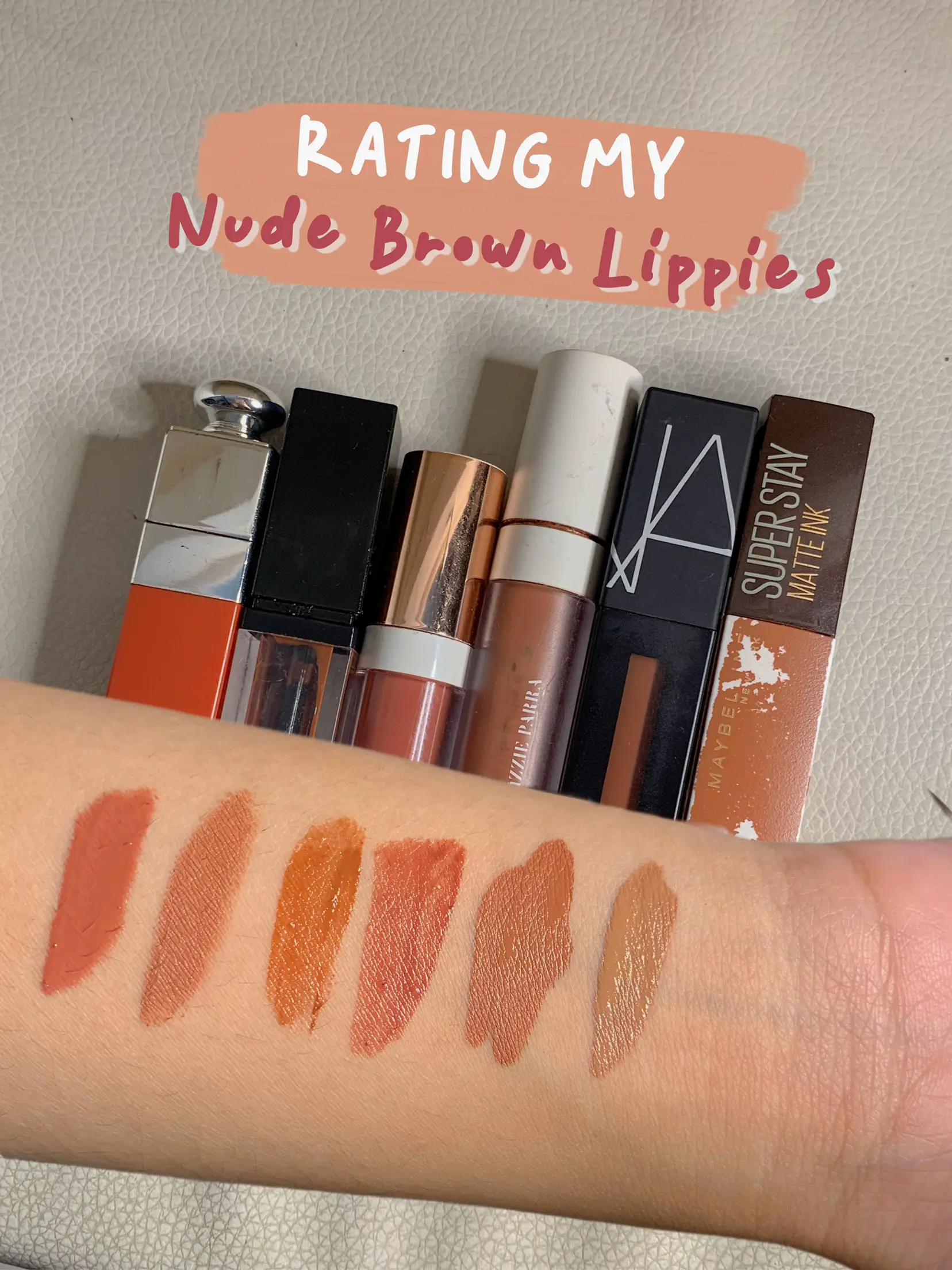 ⭐️Rating My Nude Brown Lippies 💄⭐️ | Gallery posted by Igasha Insyali |  Lemon8