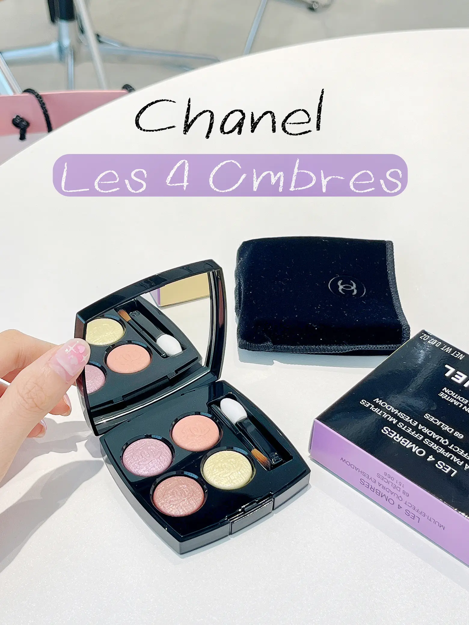 Chanel Les 4 Ombres Review Pastel Tone💖🩵💜, Gallery posted by  Paporrr💿🎀🧸