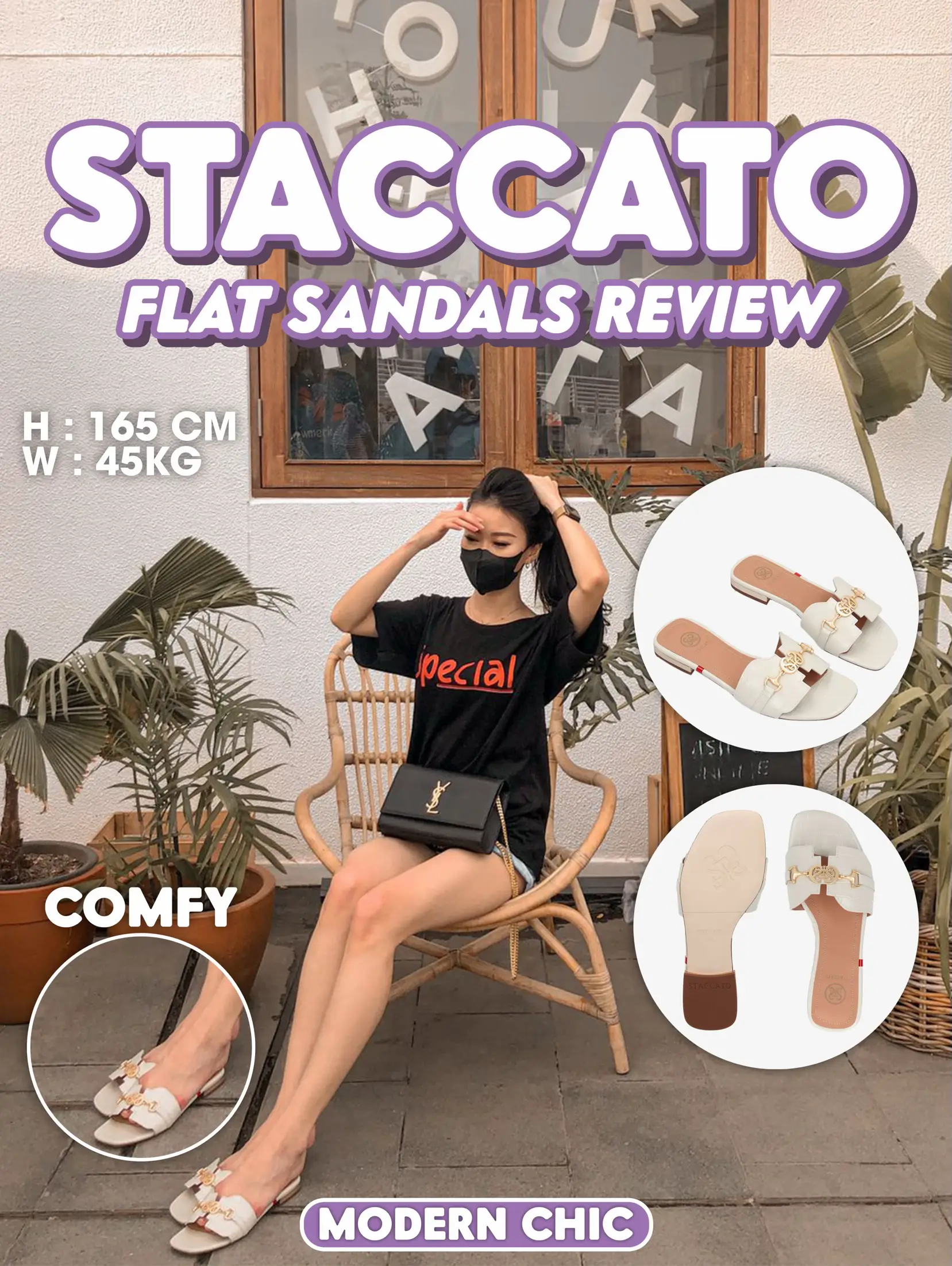 Staccato Flat Sandals” Review✨ | Gallery posted by Karina Y | Lemon8