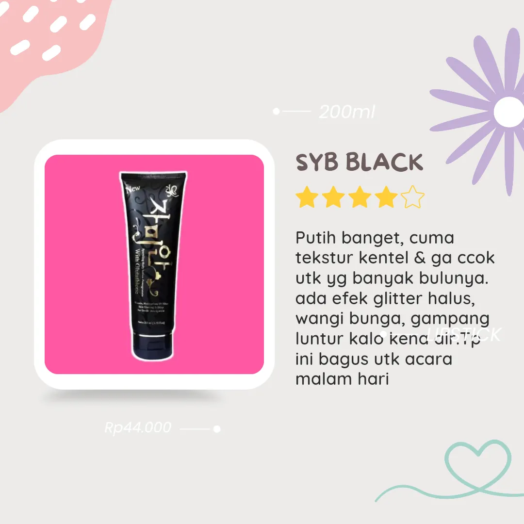 RATING BODY LOTION YG BIKIN PUTIH INSTAN Galeri diposting oleh Lienn🦄