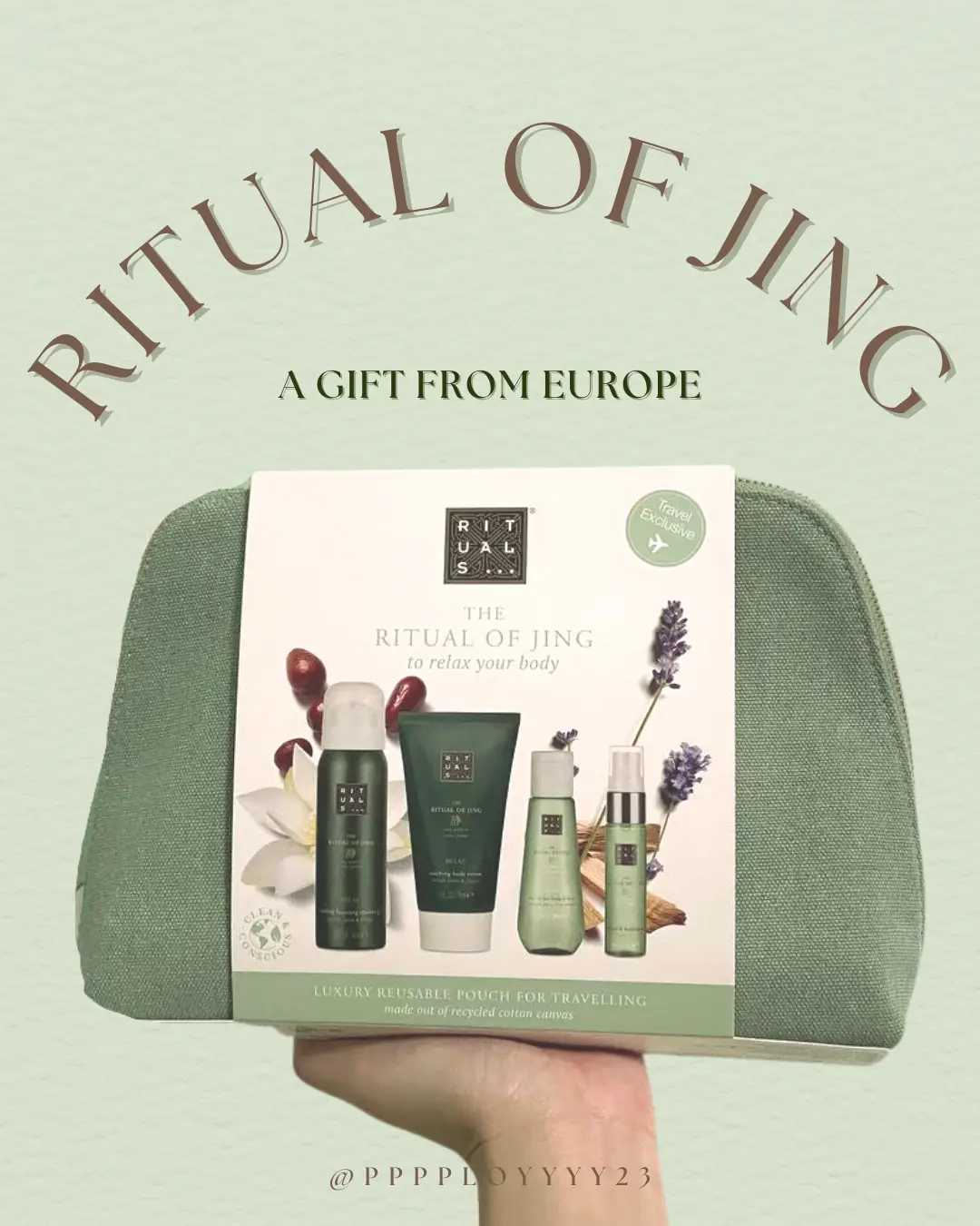 Rituals - The Ritual of Jing, Exclusive hotel cosmetics