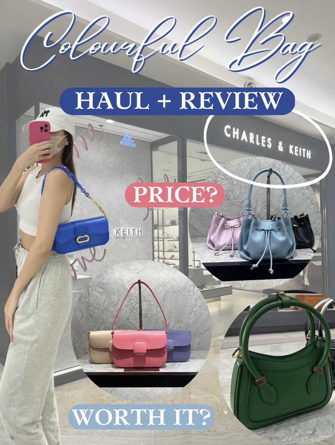 the viral Charles & Keith tote bag review!