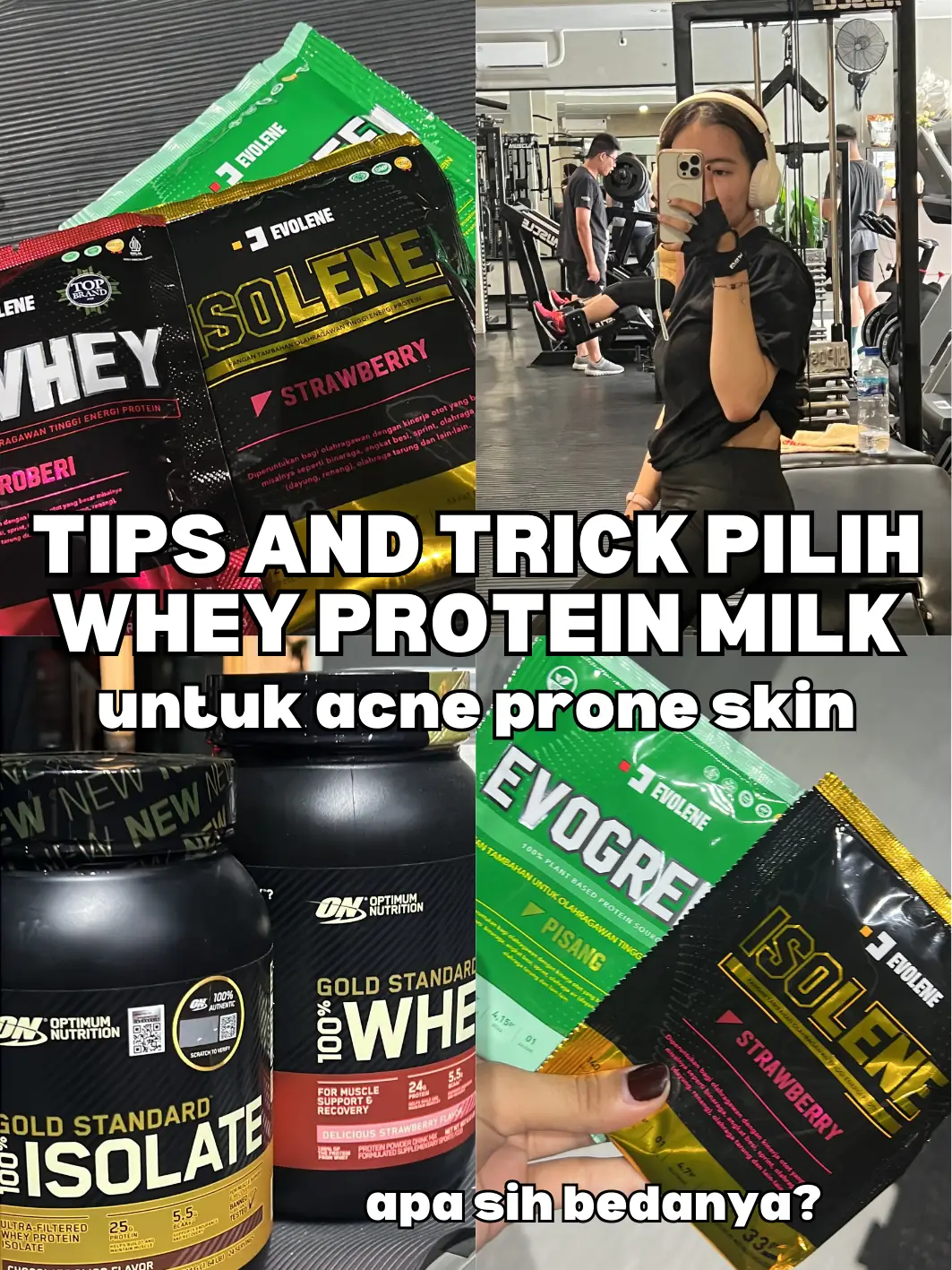 WHEY PROTEIN UNTUK ACNE PRONE SKIN แกลเลอรีที่โพสต์โดย amaliasofiie