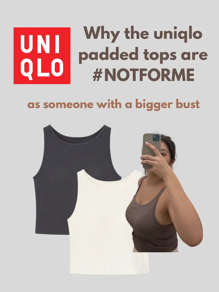 These @UNIQLO Europe bra tank tops are gonna be a big staple in my sum