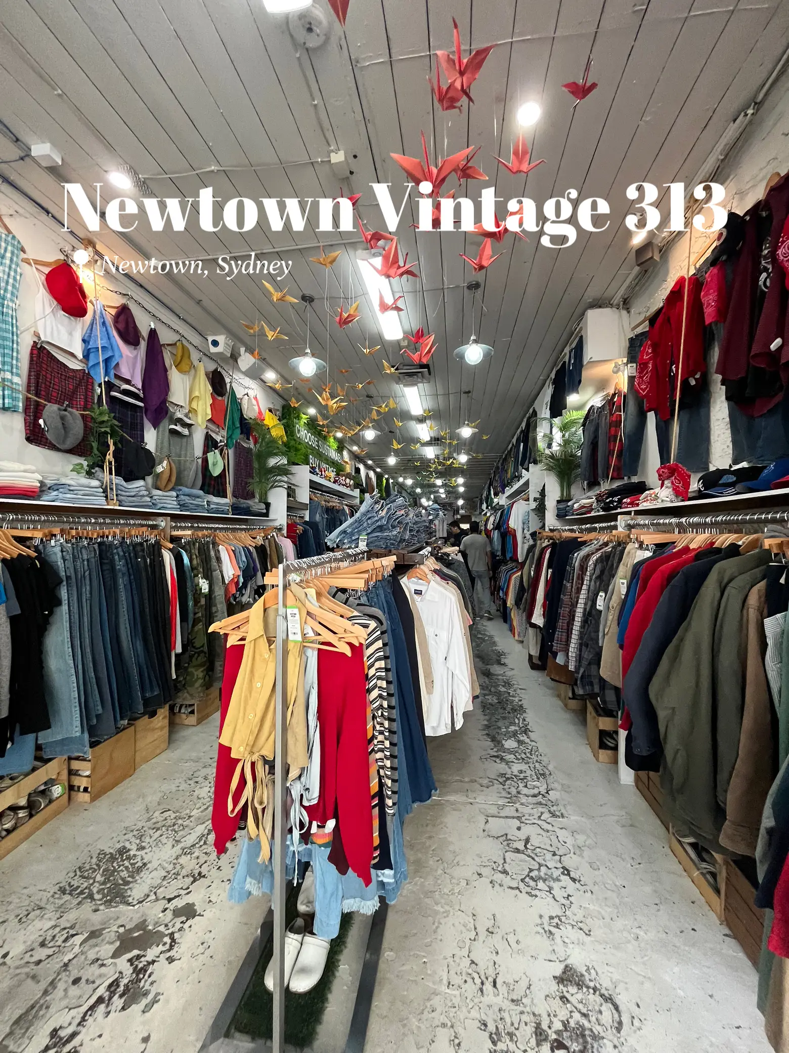 Vintage sale thrift shops