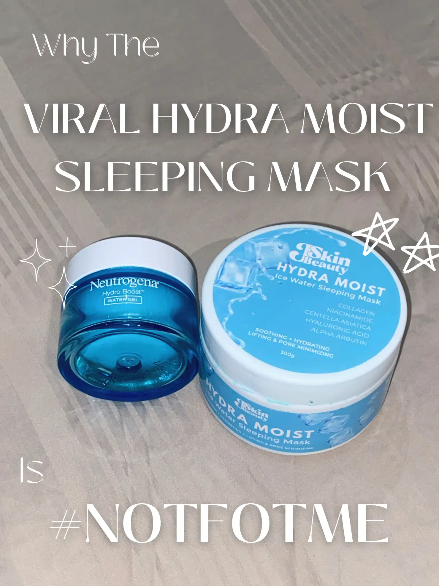 TIKTOK VIRAL HYDRA MOIST WATER MASK IS #NOTFORME😵‍💫😒's images(0)