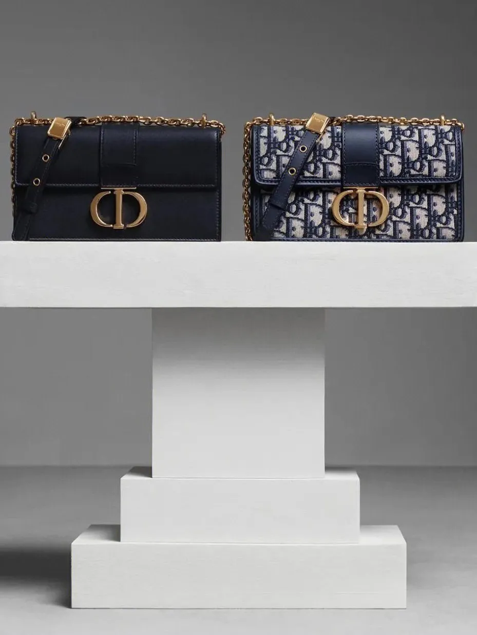 30 Montaigne Dior Bag ✨ Black/White/Oblique