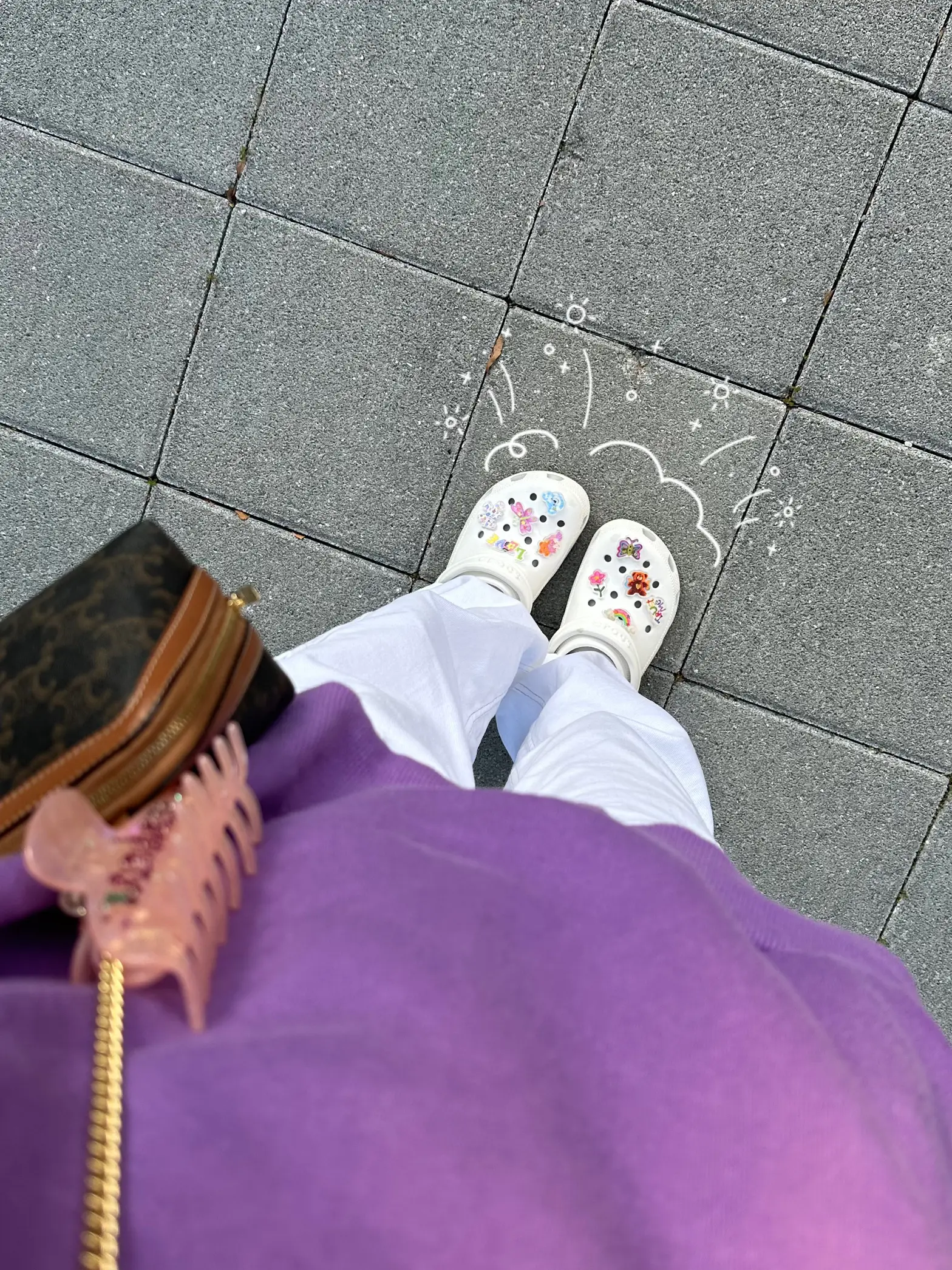 Vsco crocs charms hotsell