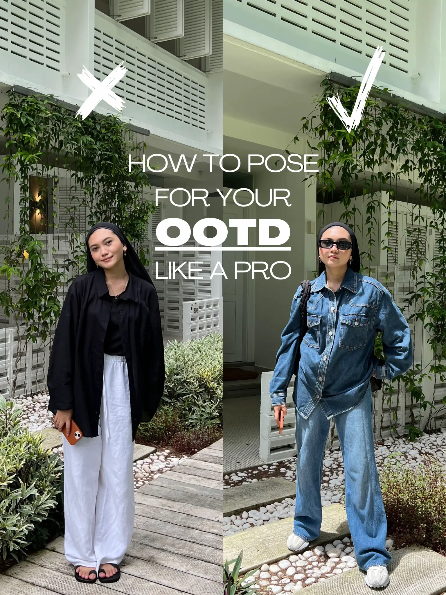 How To Pose For Your #OOTD Like A Pro? 💃🏻 | Gallery posted by syakira  johan | Lemon8