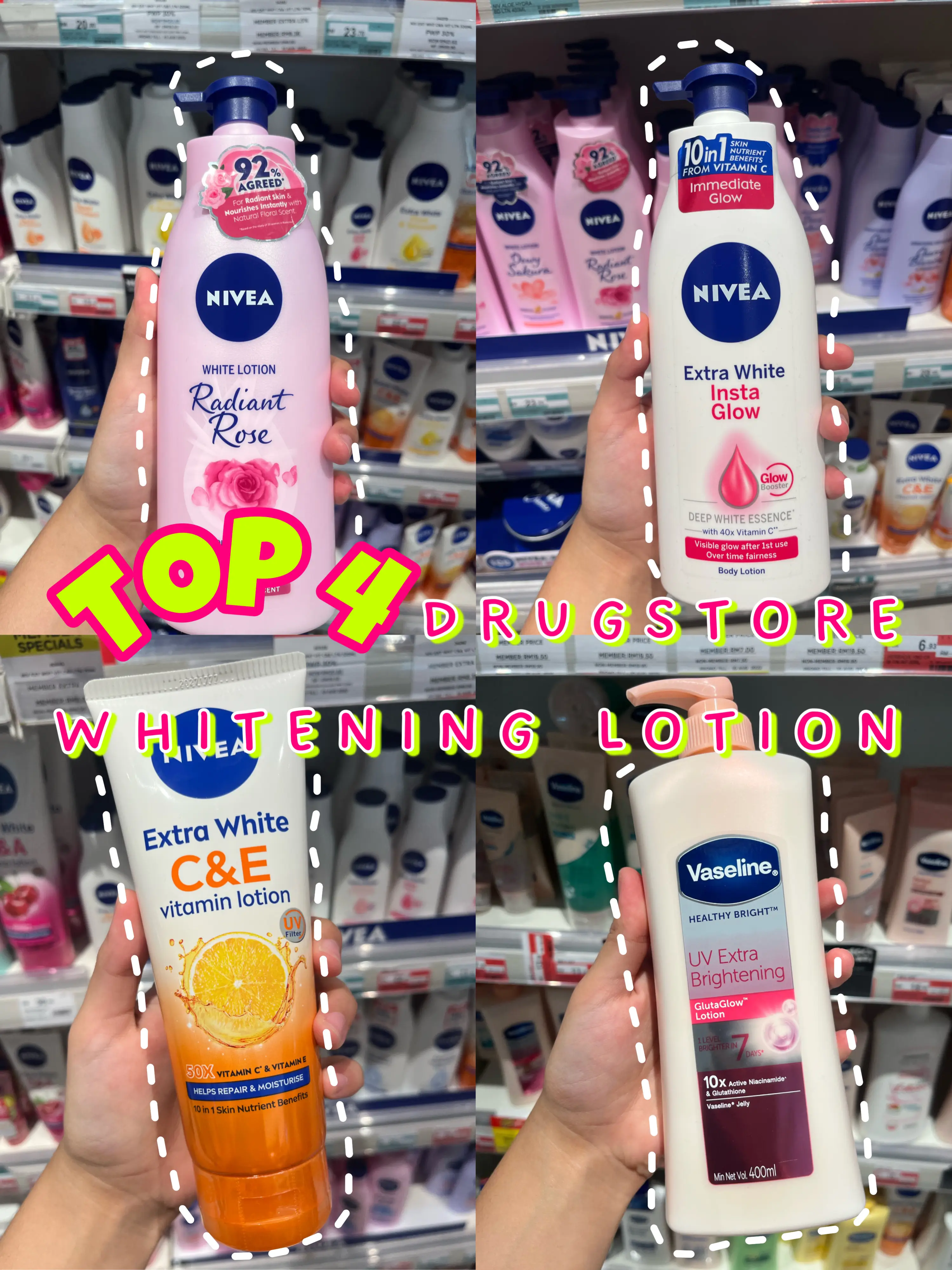 Top 4 drugstore brightening lotion Gallery posted by