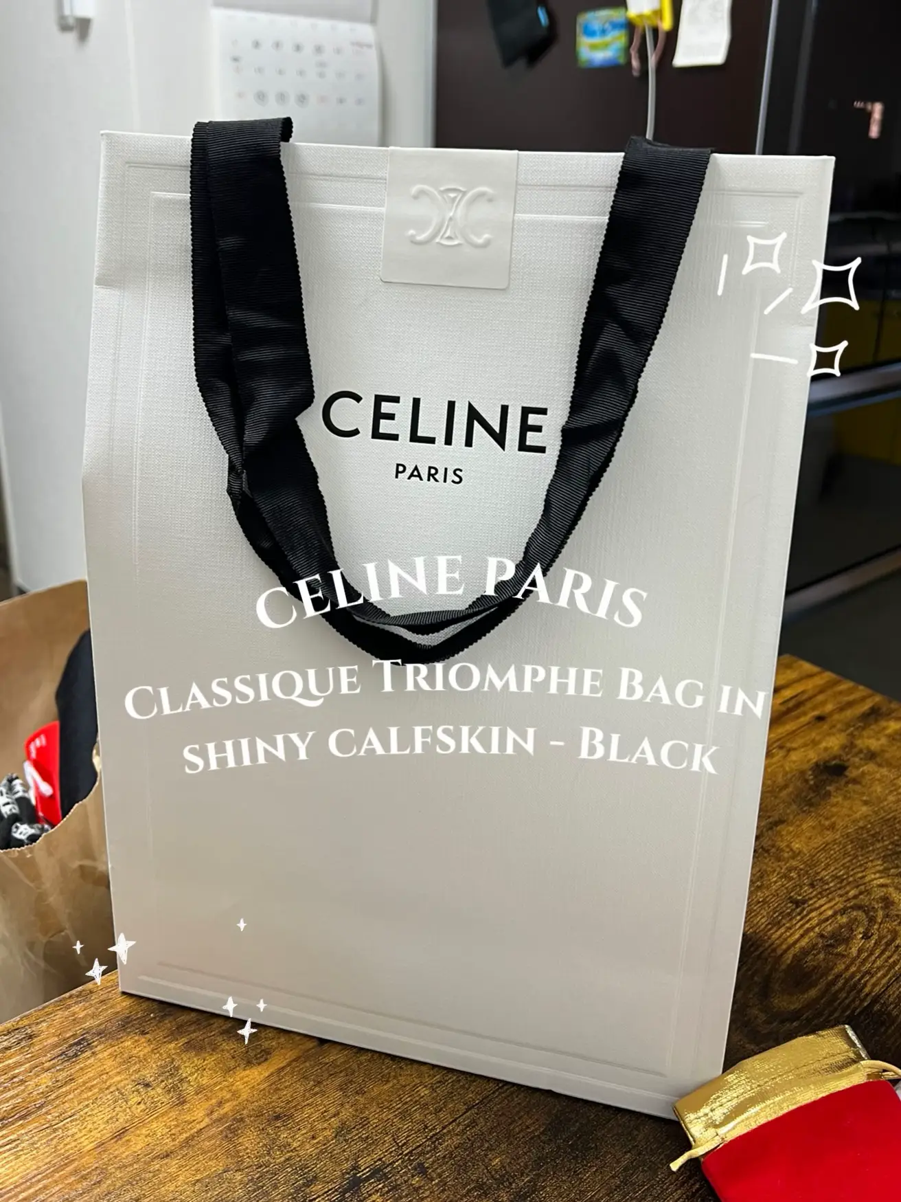 Celine clearance paper bag