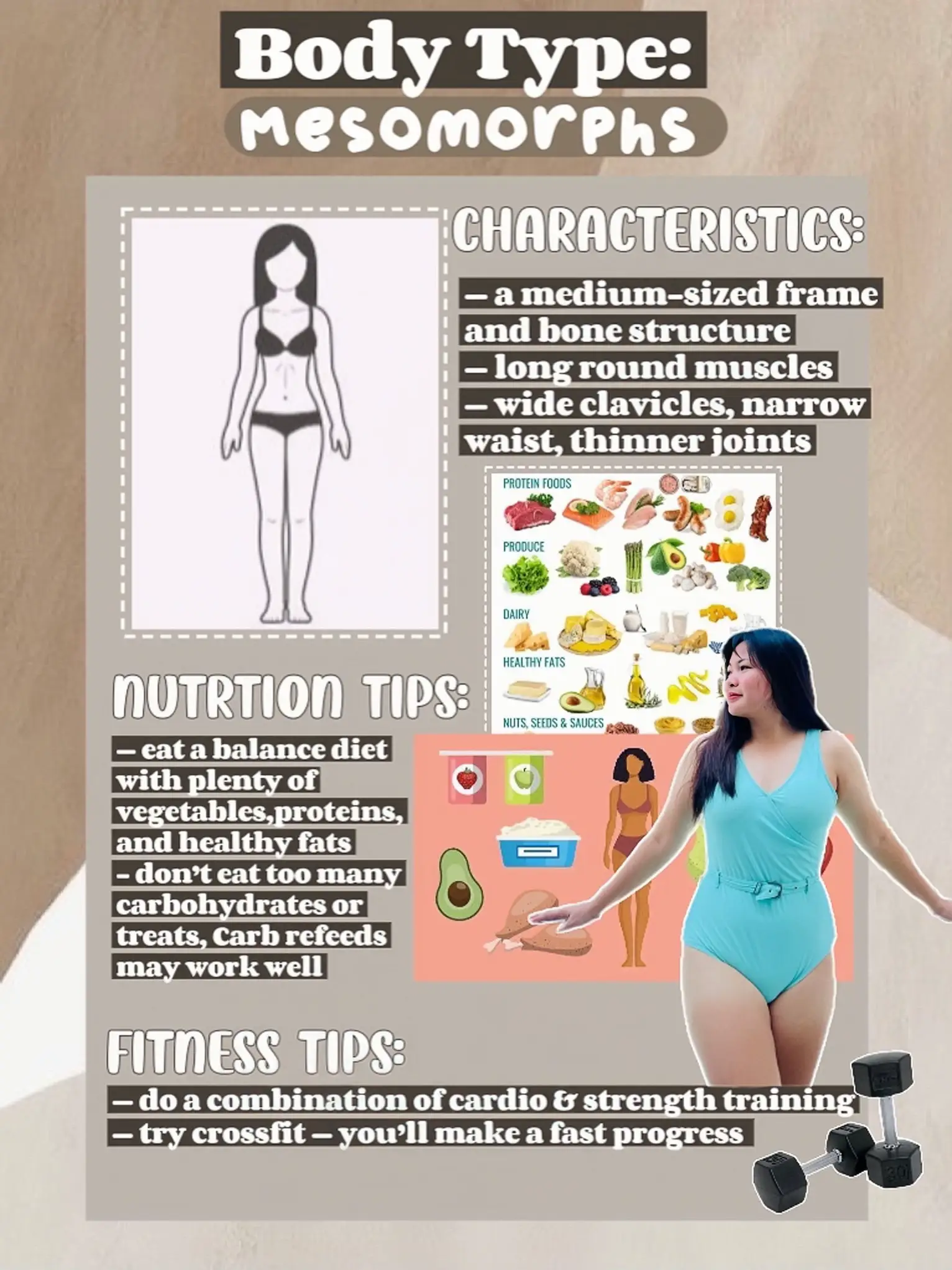 Mesomorph Body Type: Characteristics, Diet & Workout Examples