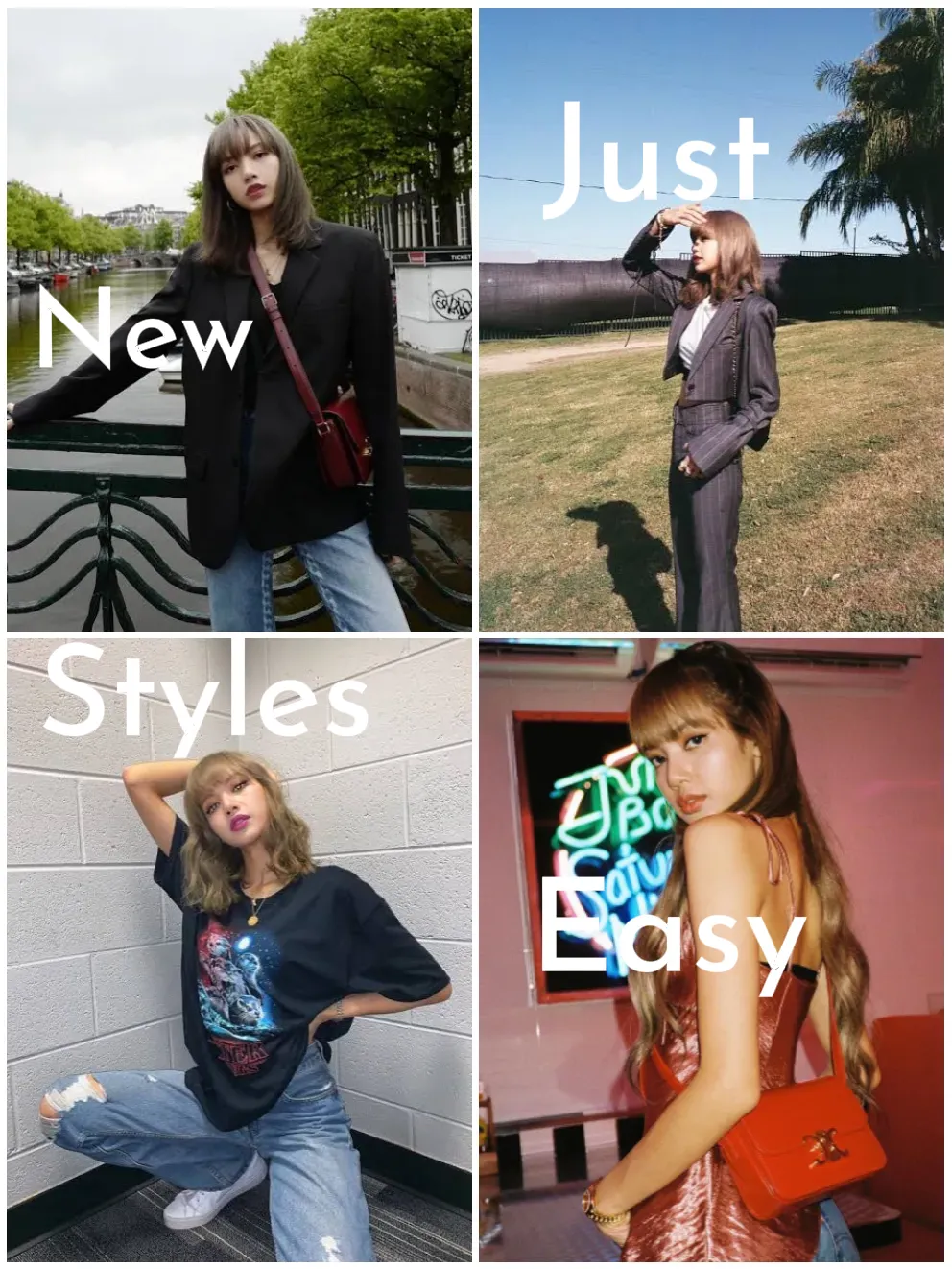 BLACKPINK Lisa Fashion Style Wardrobe Essentials