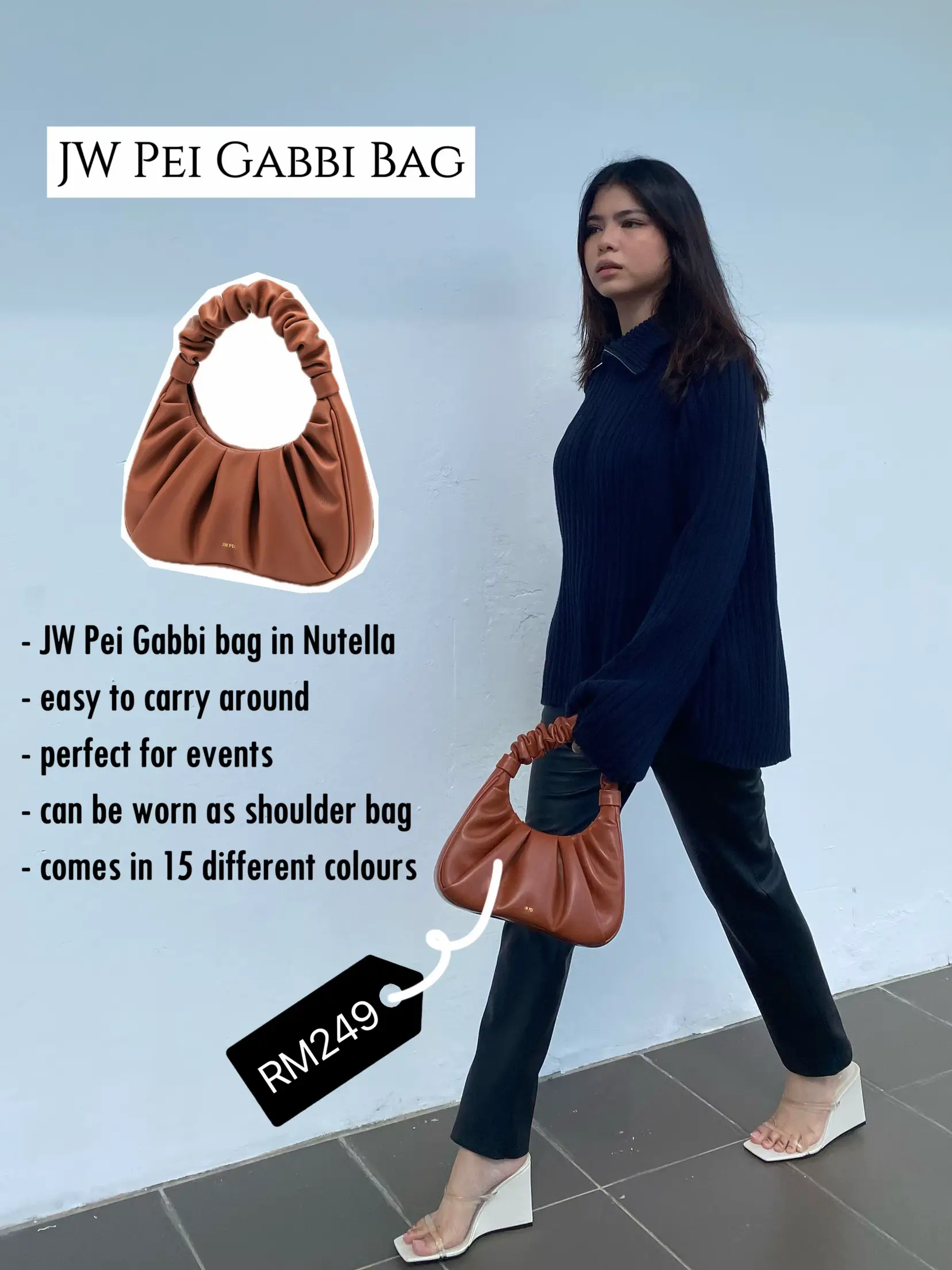 Gabbi Bag - Nutella - Fashion Women Vegan Bag Online Shopping - JW Pei