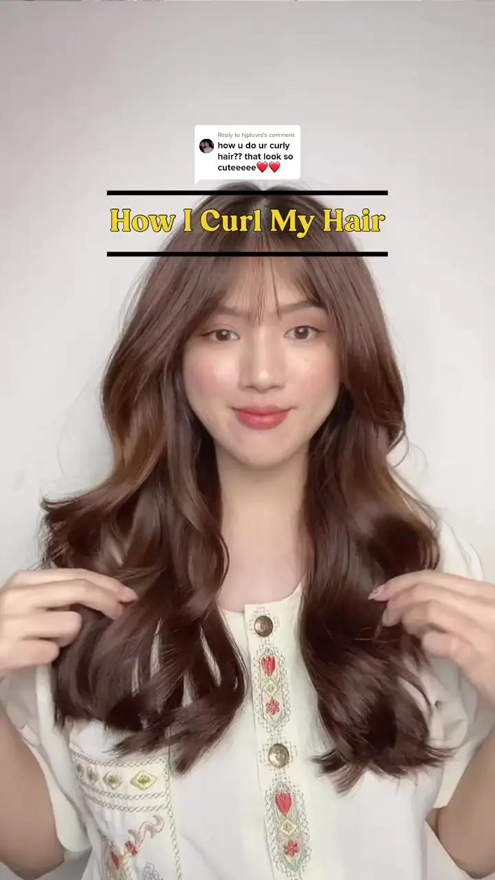 How i curl my hair | Bài viết do krista đăng | Lemon8