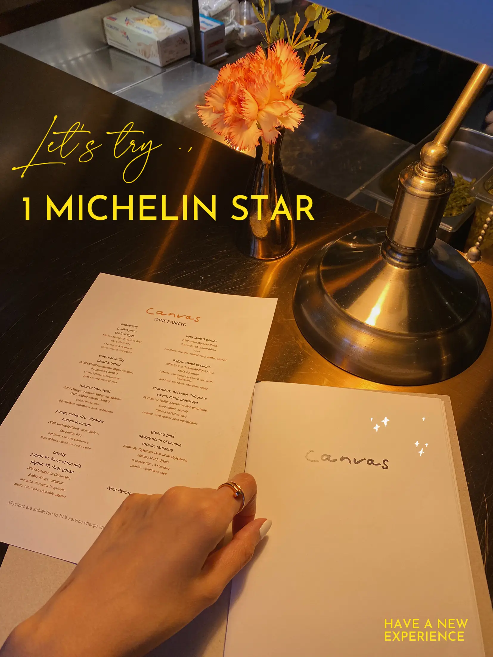 キャンバス1ミシュラン6⭐、XXX😱プレート上の芸術である食品と🎨 | Ms.Nanno🐶が投稿したフォトブック | Lemon8