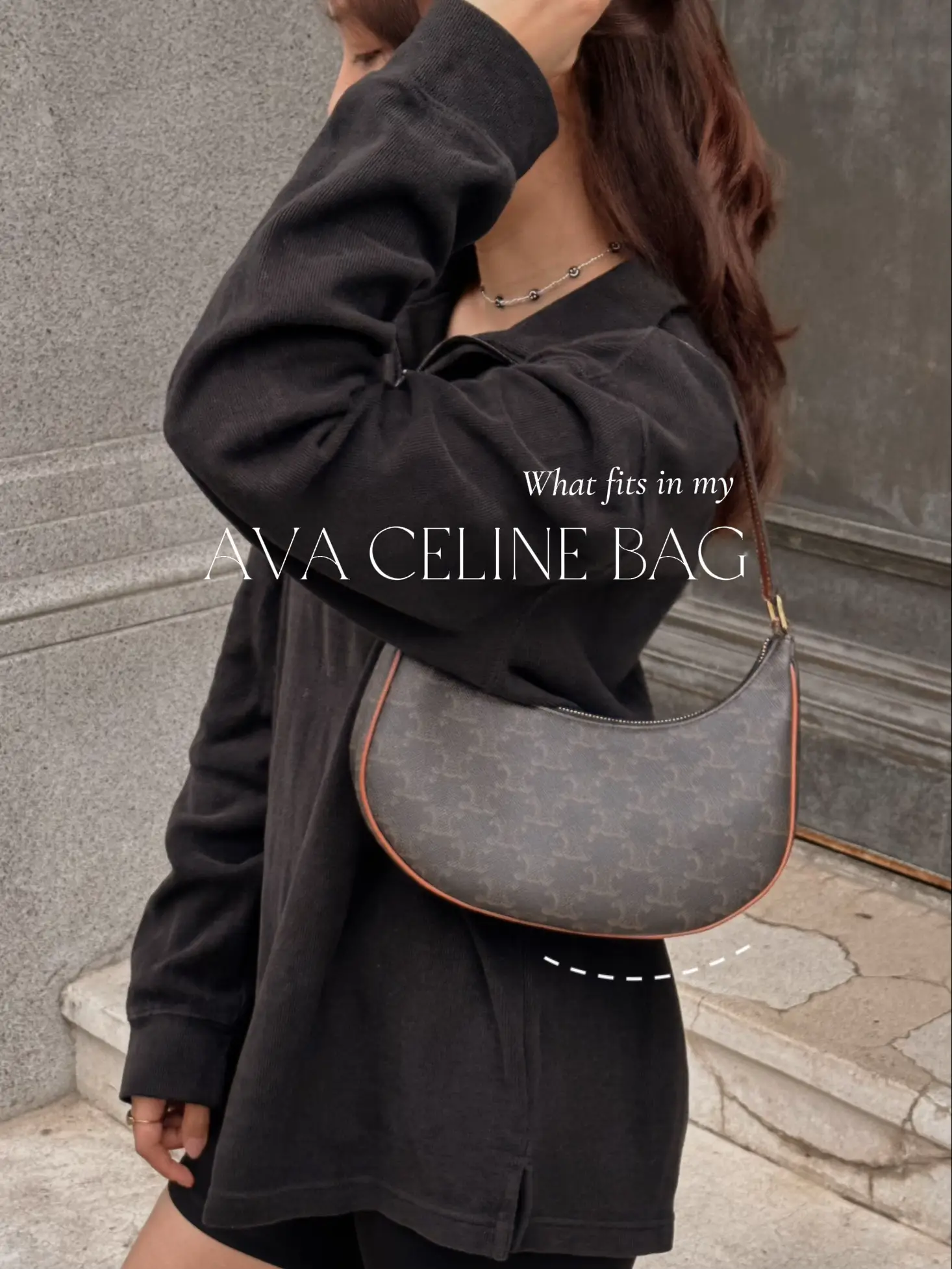Celine Ava Bag Review  Styling for Autumn, what fits inside, will this bag  last? 