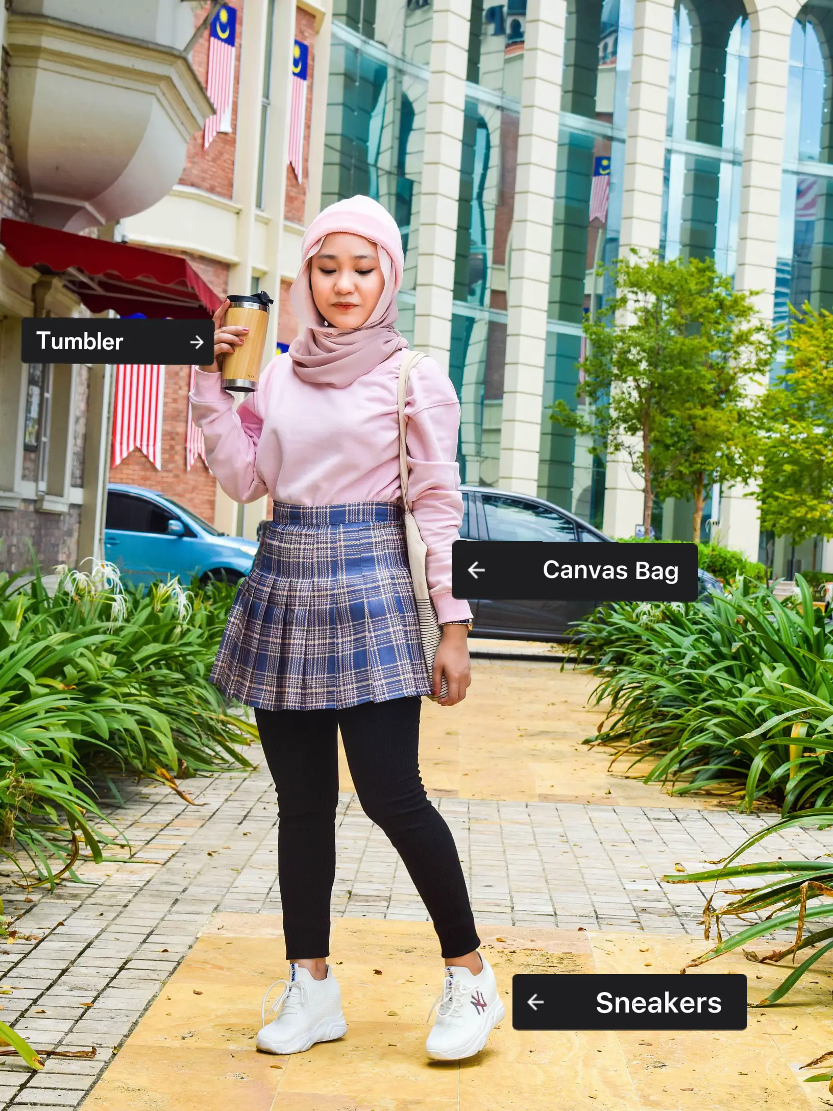 Hijab short sale skirt