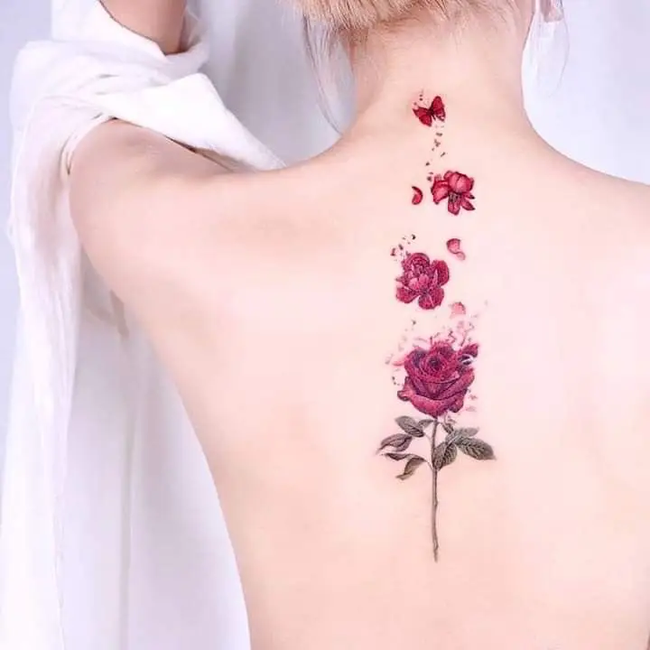 ไอเดีย ลายสักดอกกุหลาบ | แกลเลอรีที่โพสต์โดย Pinkcoilstattoo | Lemon8