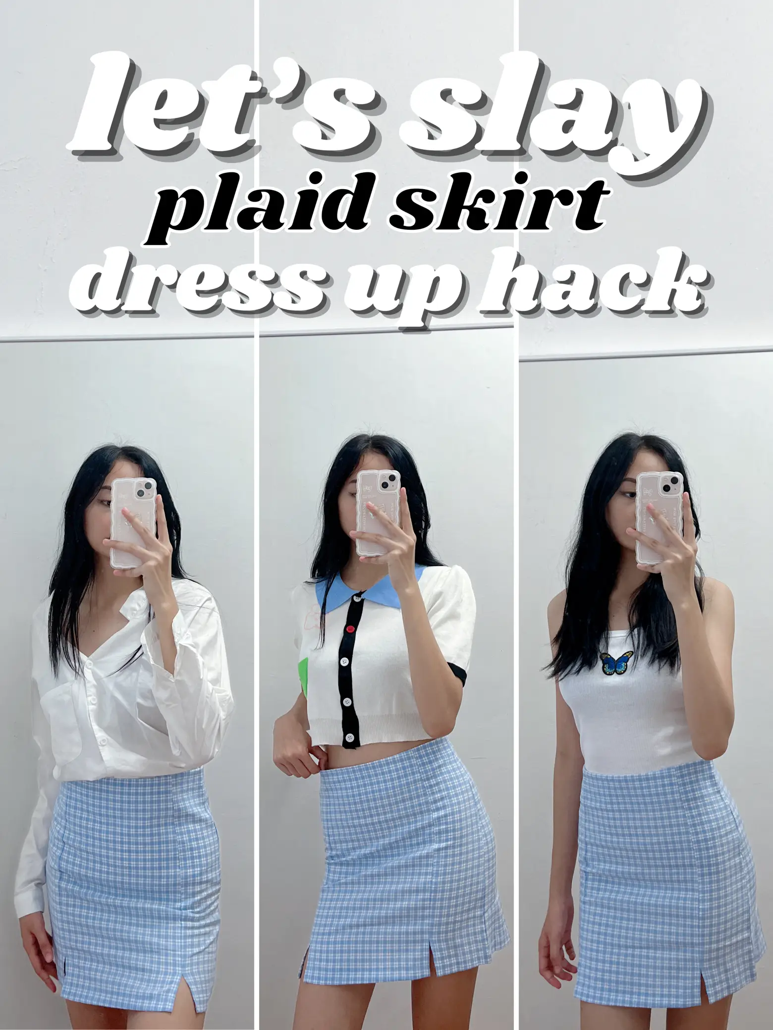 3 Skirts, 3 Outfits For Chubby Girls! 🤍, Gallery posted by Angela Fortes