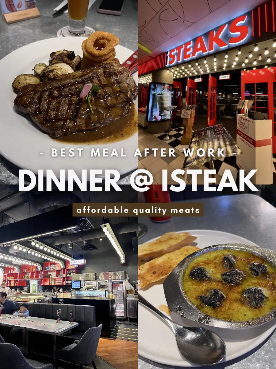 Isteak menu store