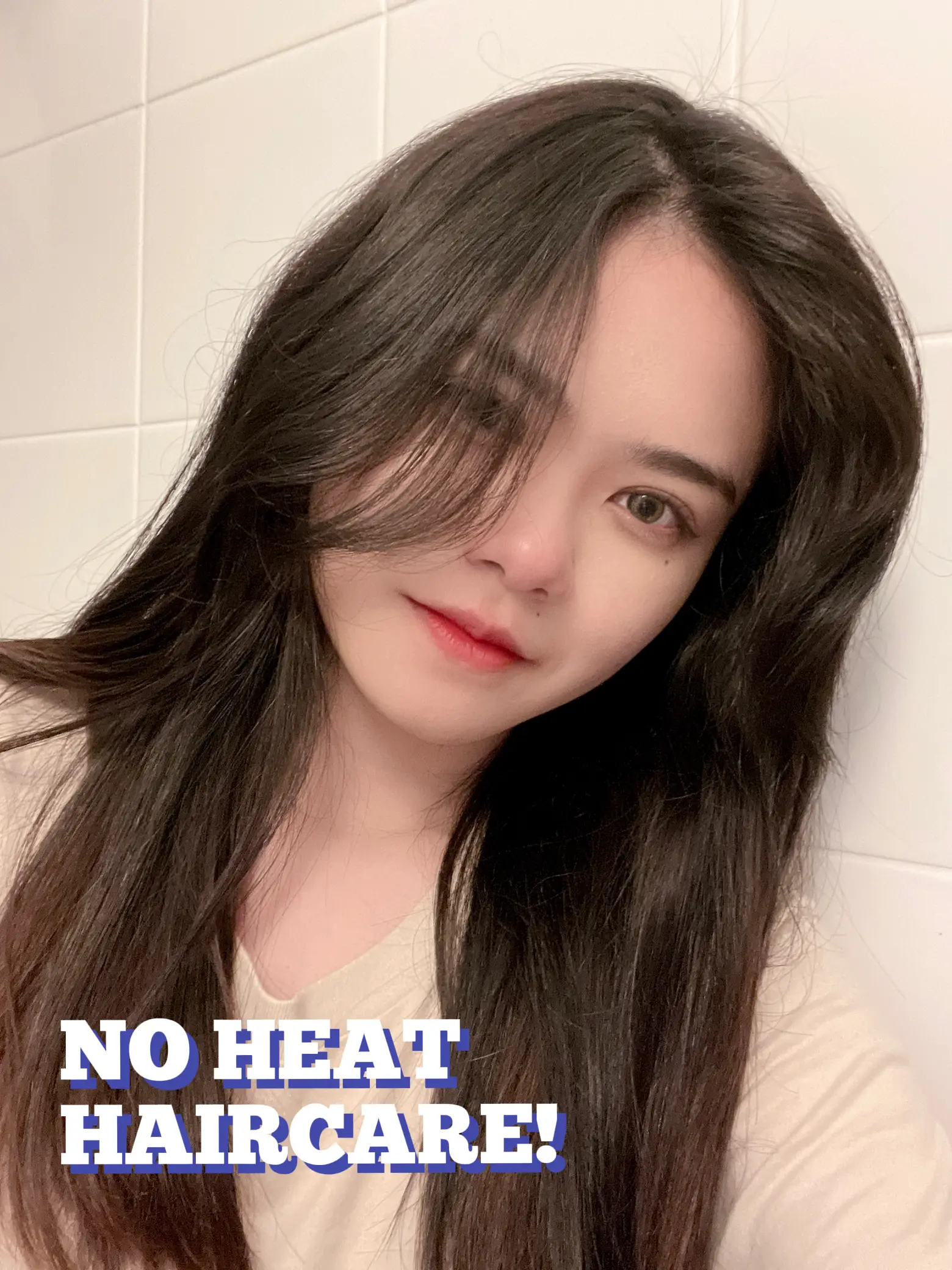 Frizzy to Smooth hair WITHOUT heat Tips Gallery posted by Charlotte Jia Lemon8