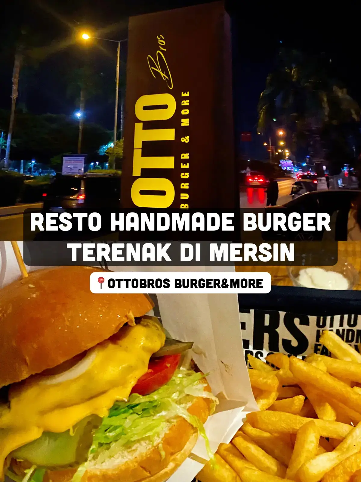 MAKAN HANDMADE BURGER DEPAN MERSIN MARINA🍔🌊 | dheyaulfが投稿した