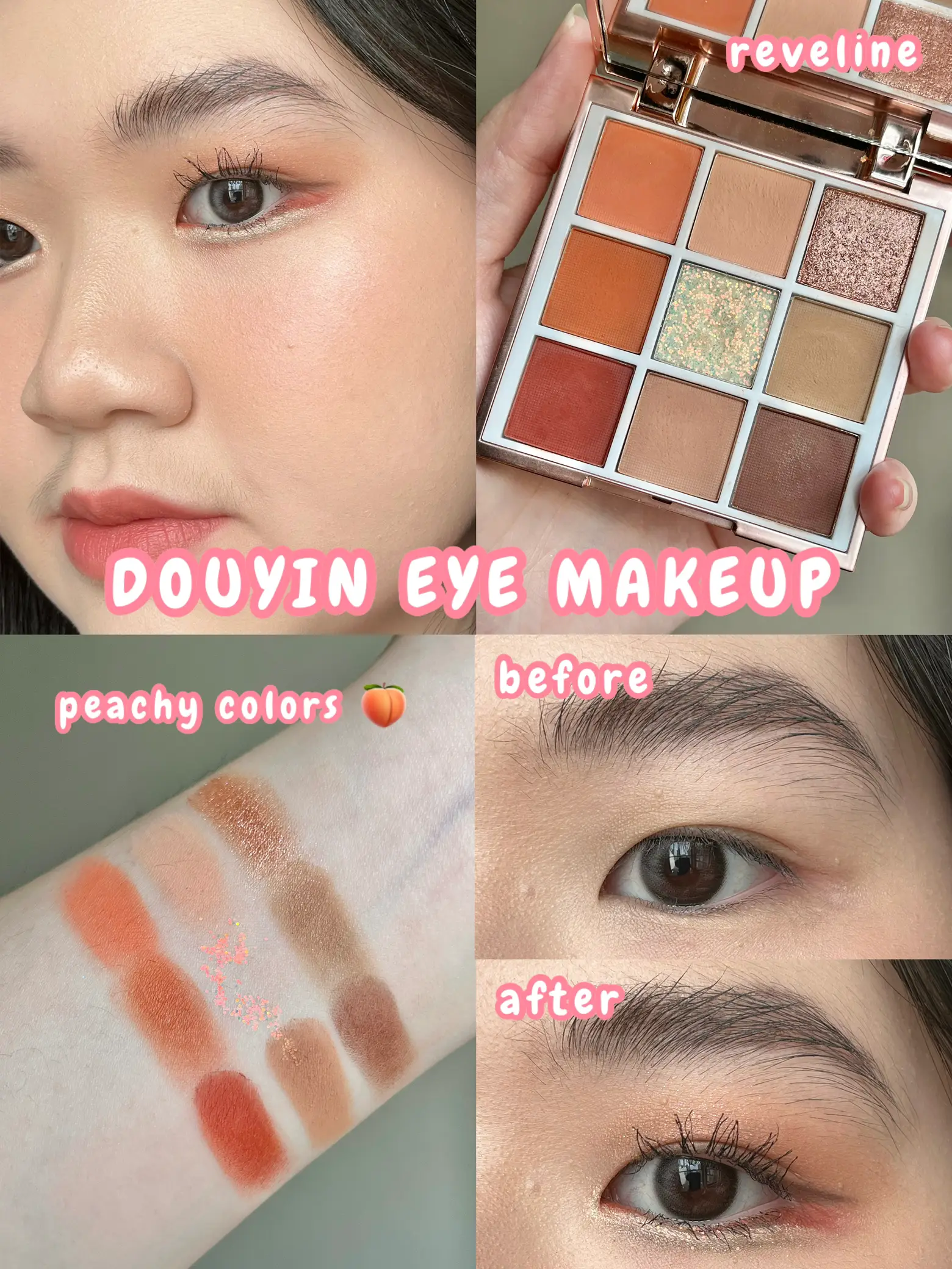 Doll eyes makeup tutorial for round eyes 