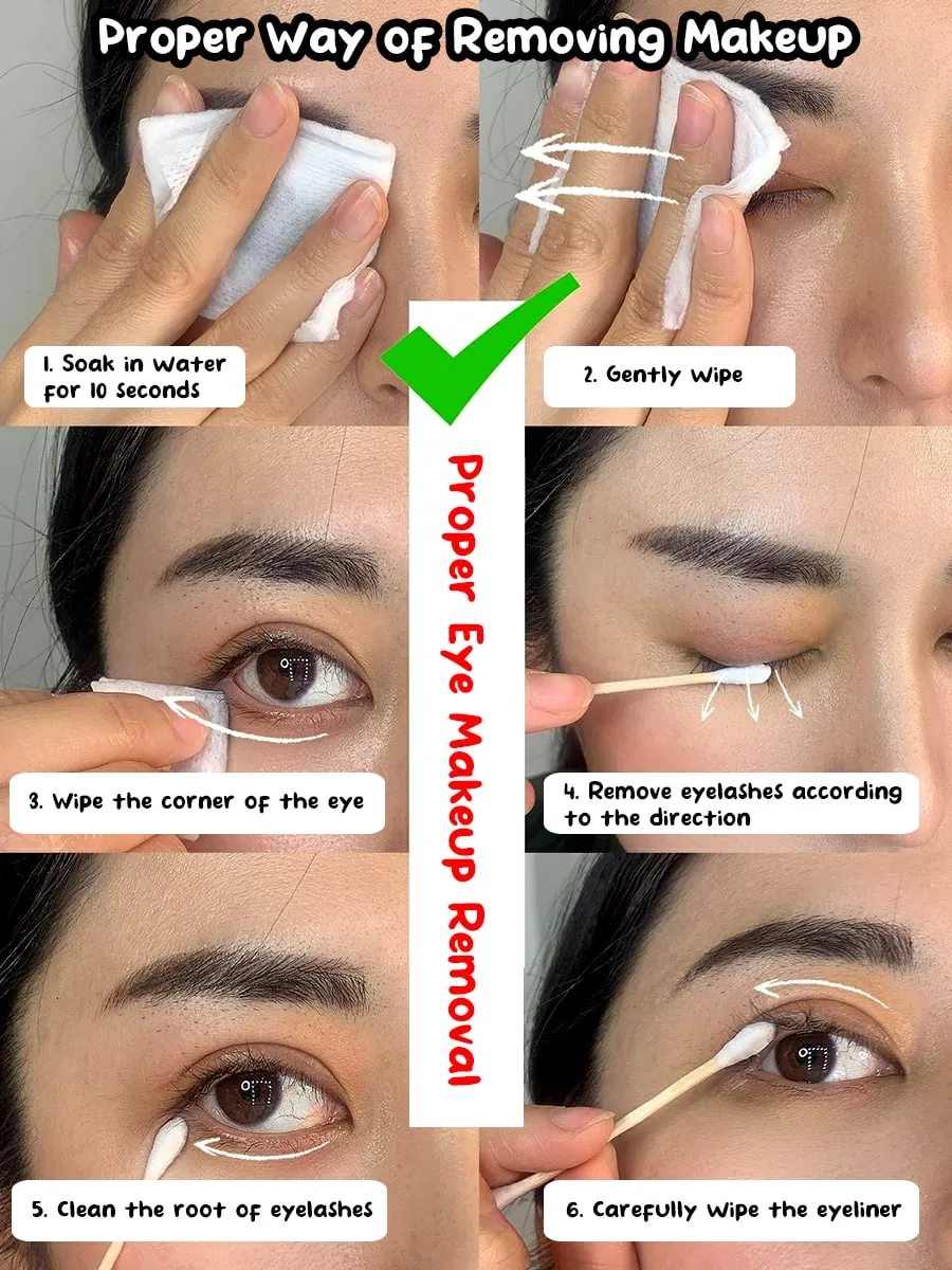Tips Proper Way Of Removing Makeup