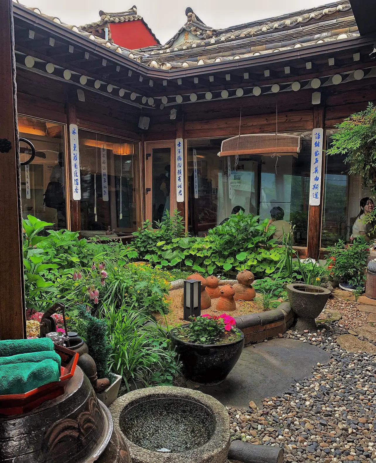 Traditional teahouse in Bukchon Hanok Village Gallery posted by