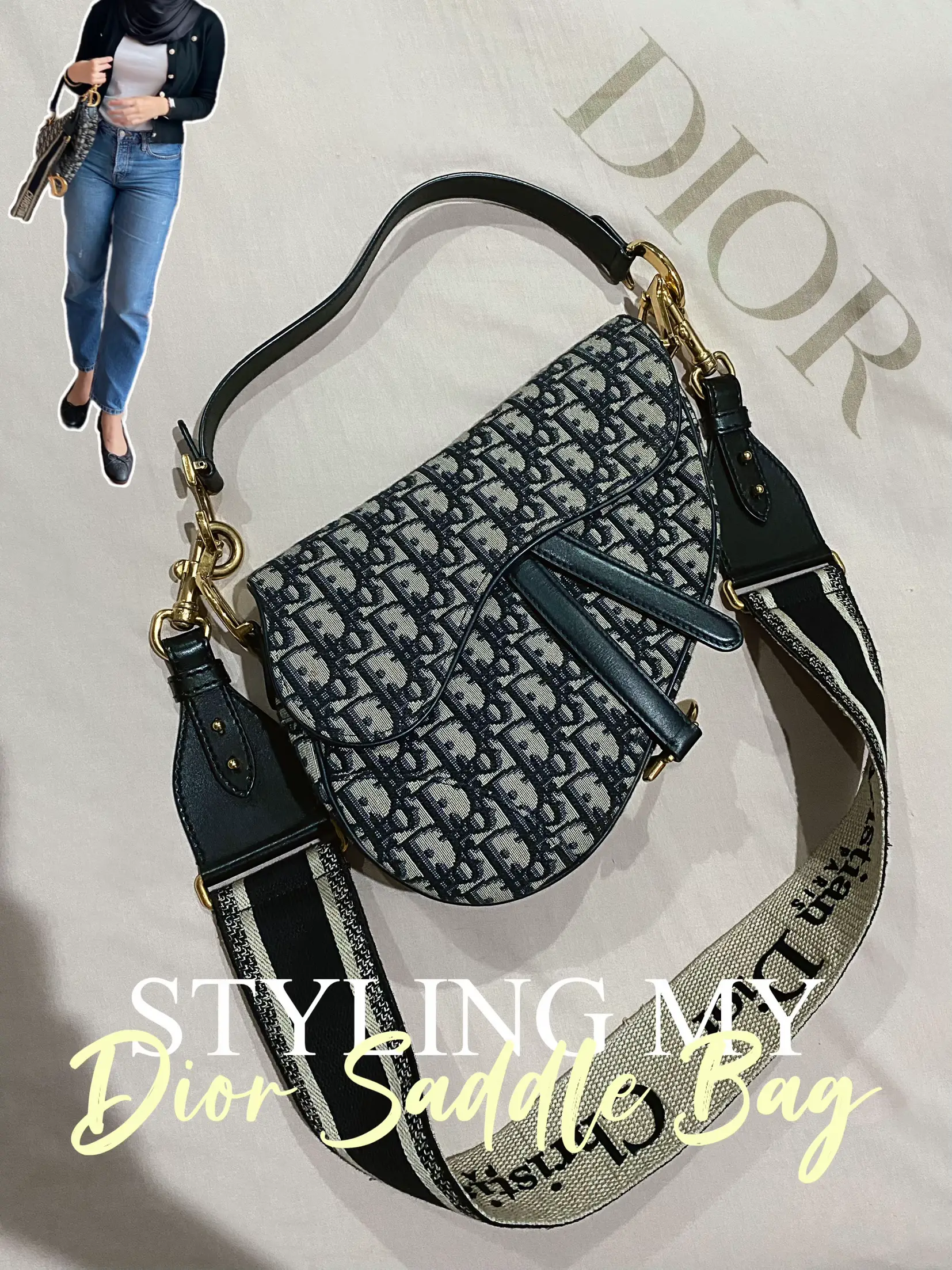 Dior discount tas saddle