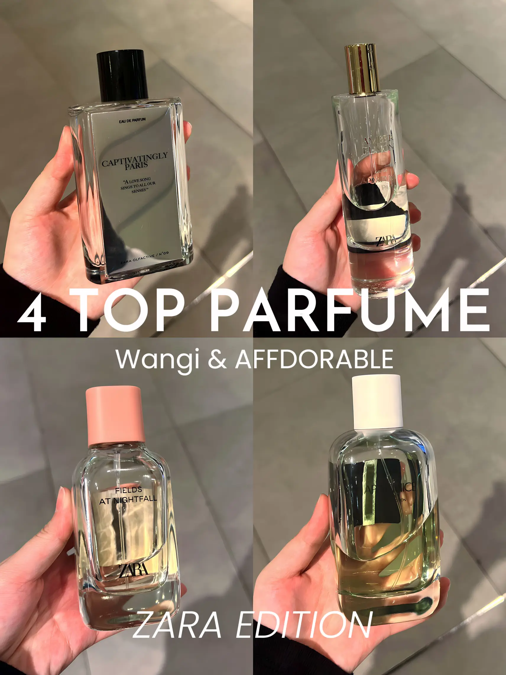 Parfum zara man discount yang best seller