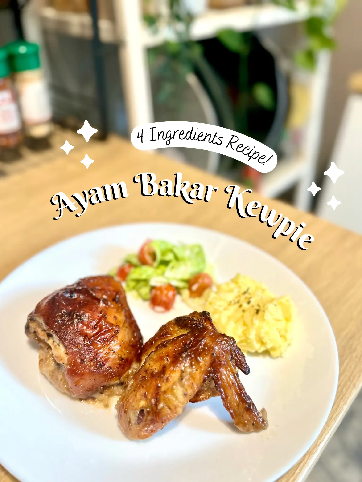 Ayam Bakar Kewpie 4 Ingredients Recipe Galeri Disiarkan Oleh