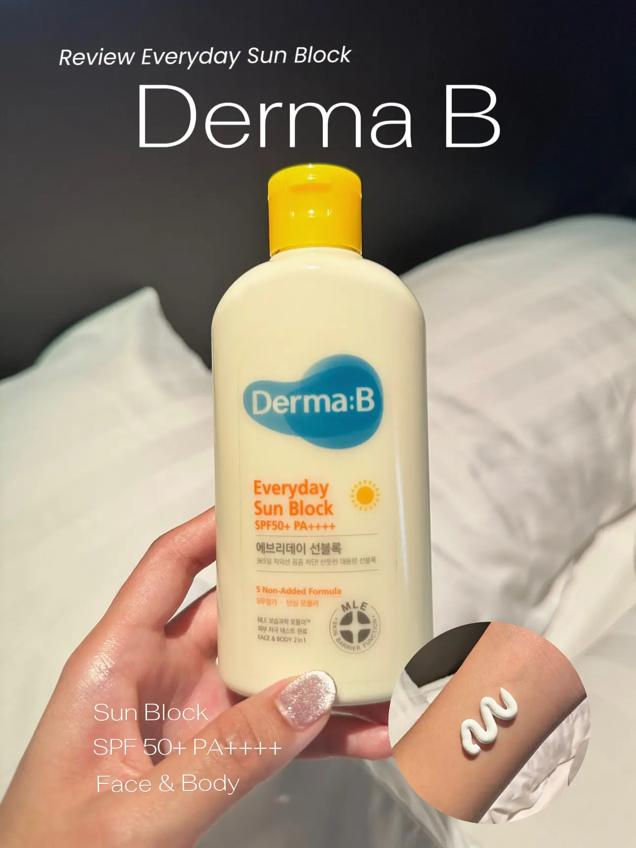 Review Everyday Sun Block ของ Derma:B ☀️🌈 | แกลเลอรีที่โพสต์โดย NP | Lemon8