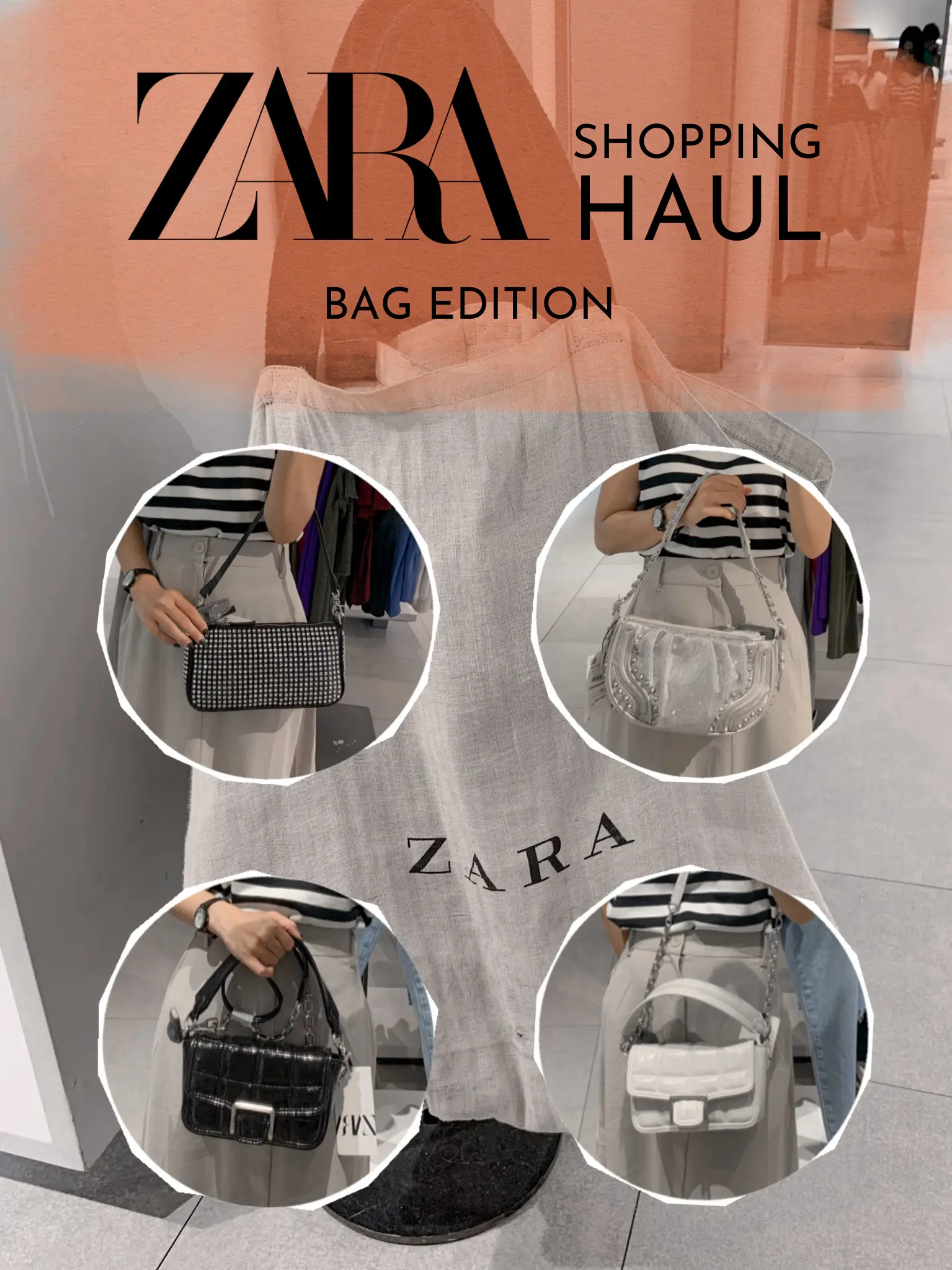 Zara haul bags  Bags, Zara haul, Zara bags