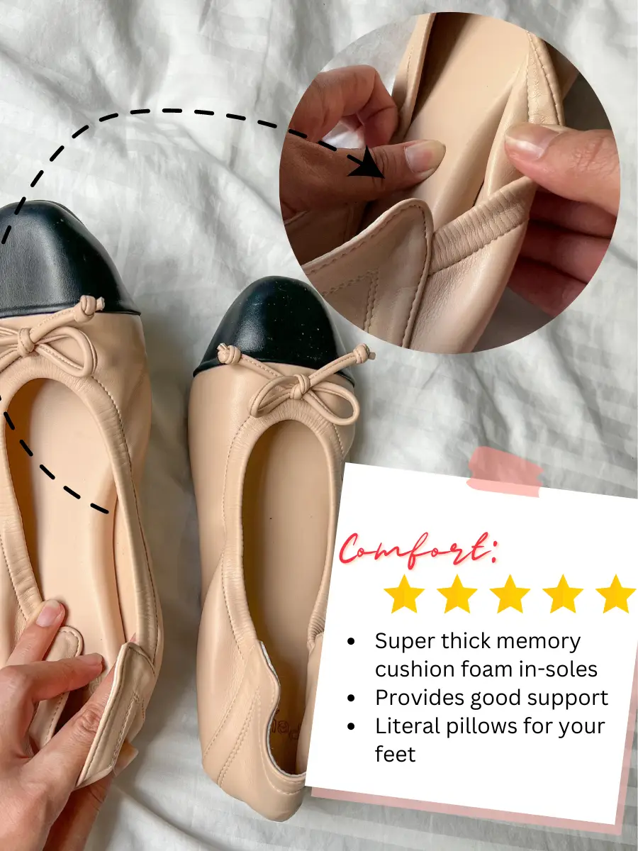 Finding Carrie's Closet on Instagram: >SATIN BALLET PUMPS BY
