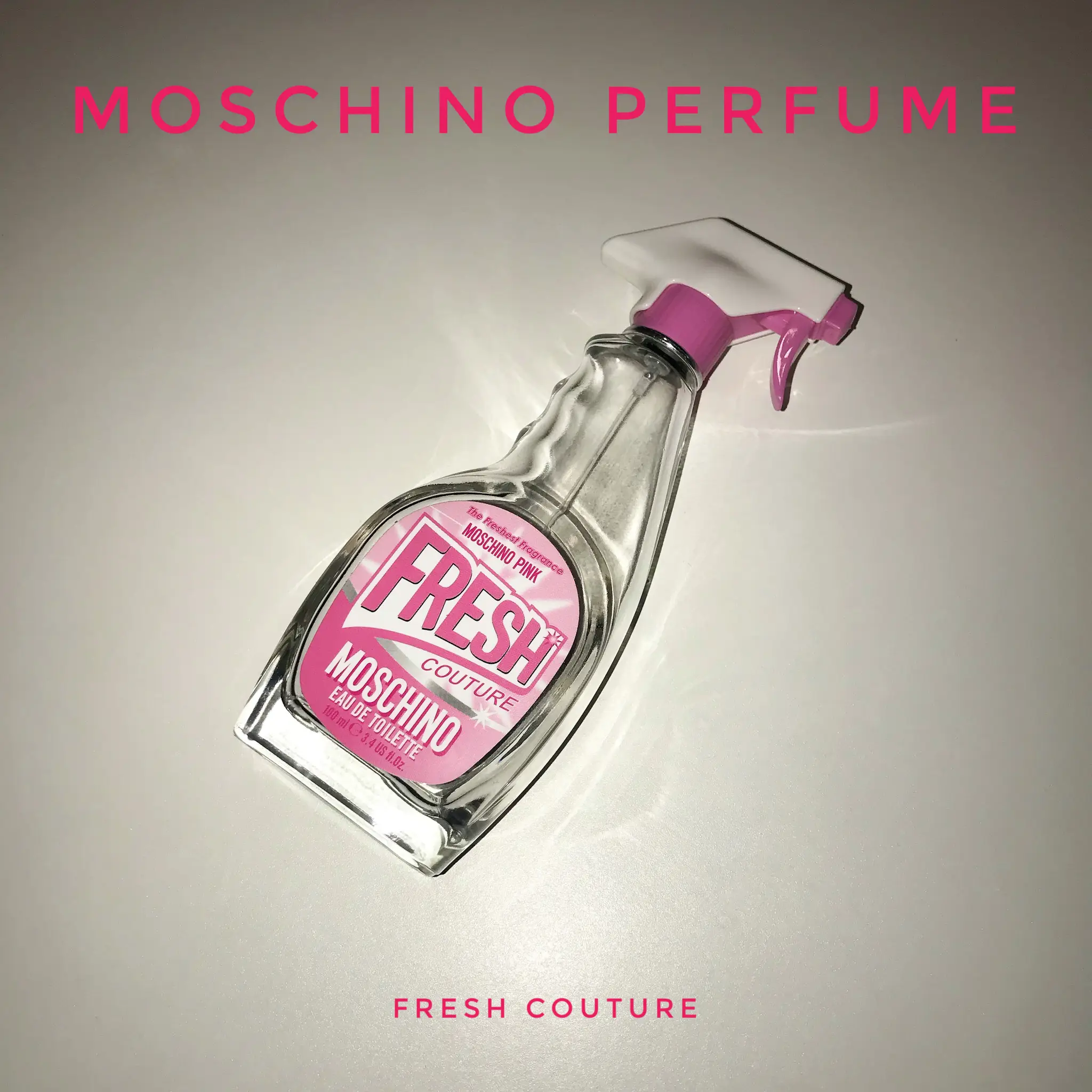 Moschino pink fresh discount couture