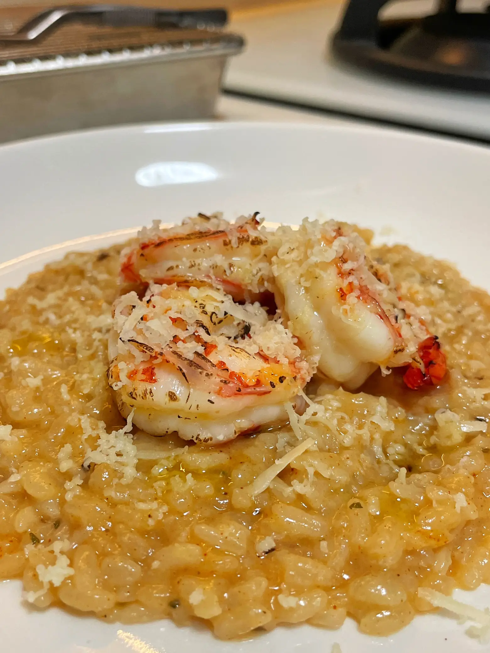 Pressure cooker prawn discount risotto